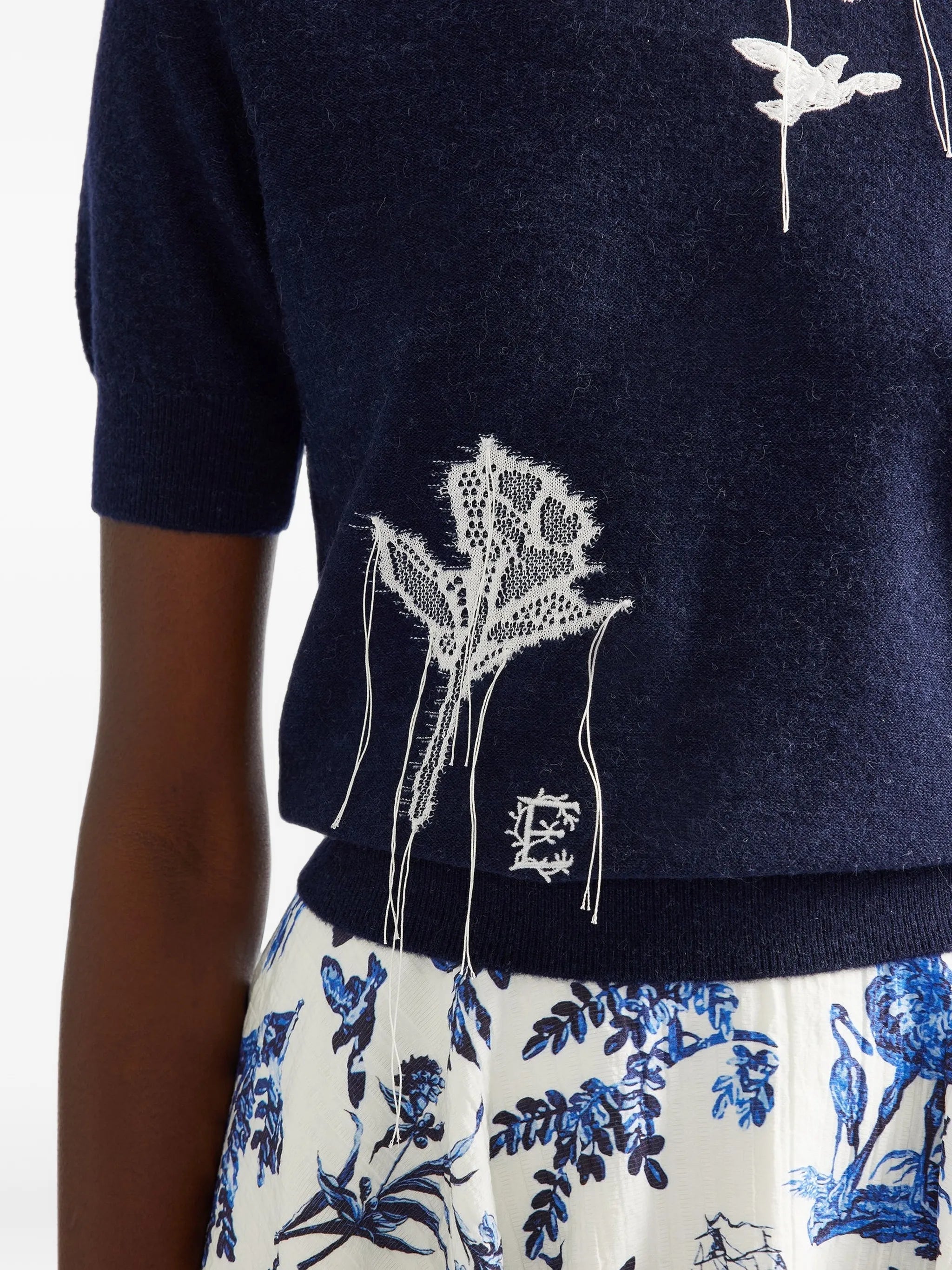 short-sleeve sweater