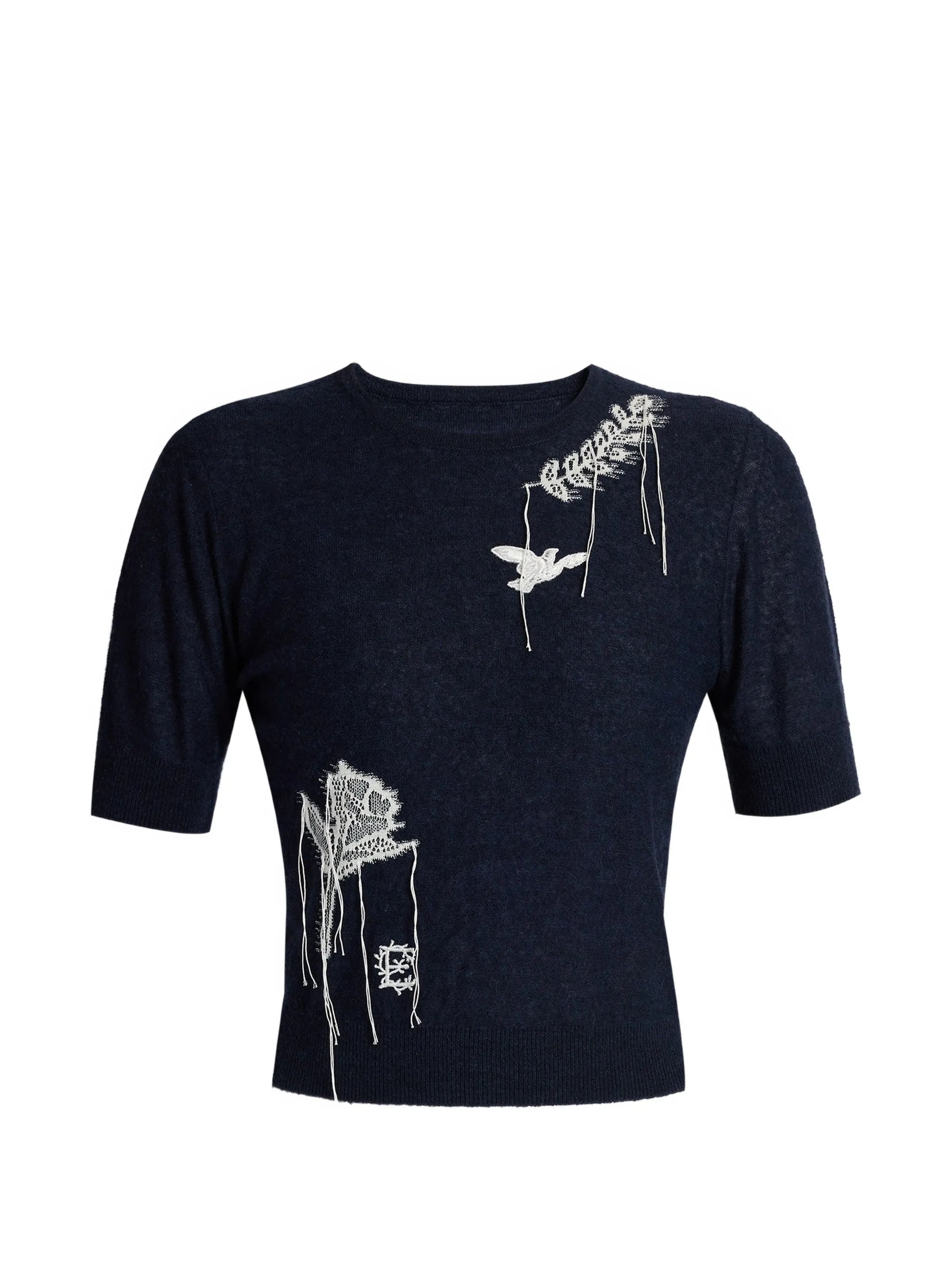 short-sleeve sweater