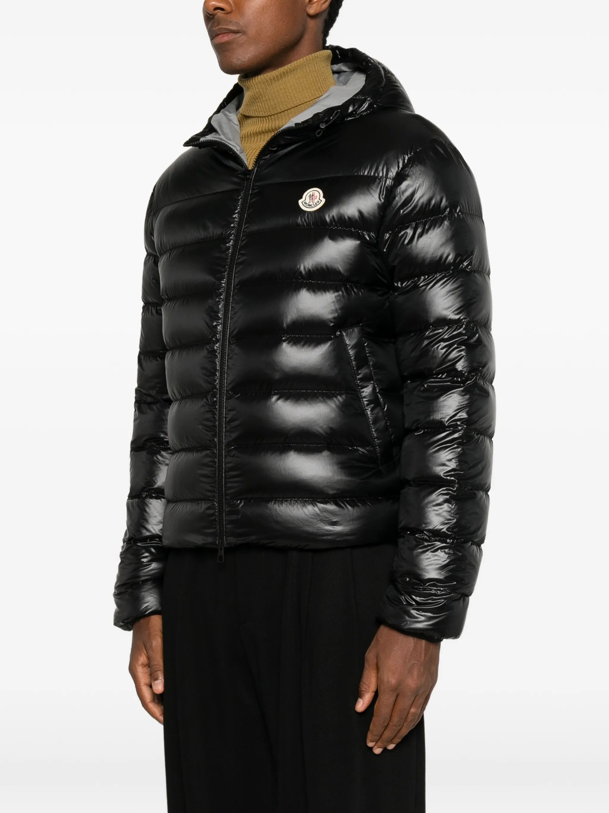 Forzo hooded packable short down jacket