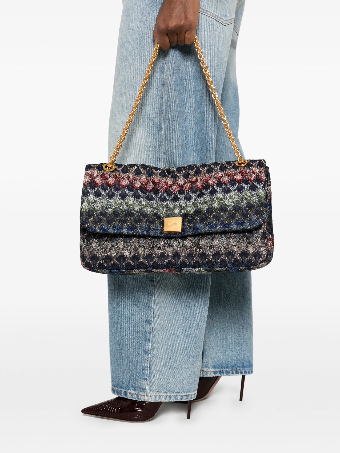 minibutton lace shoulder bag