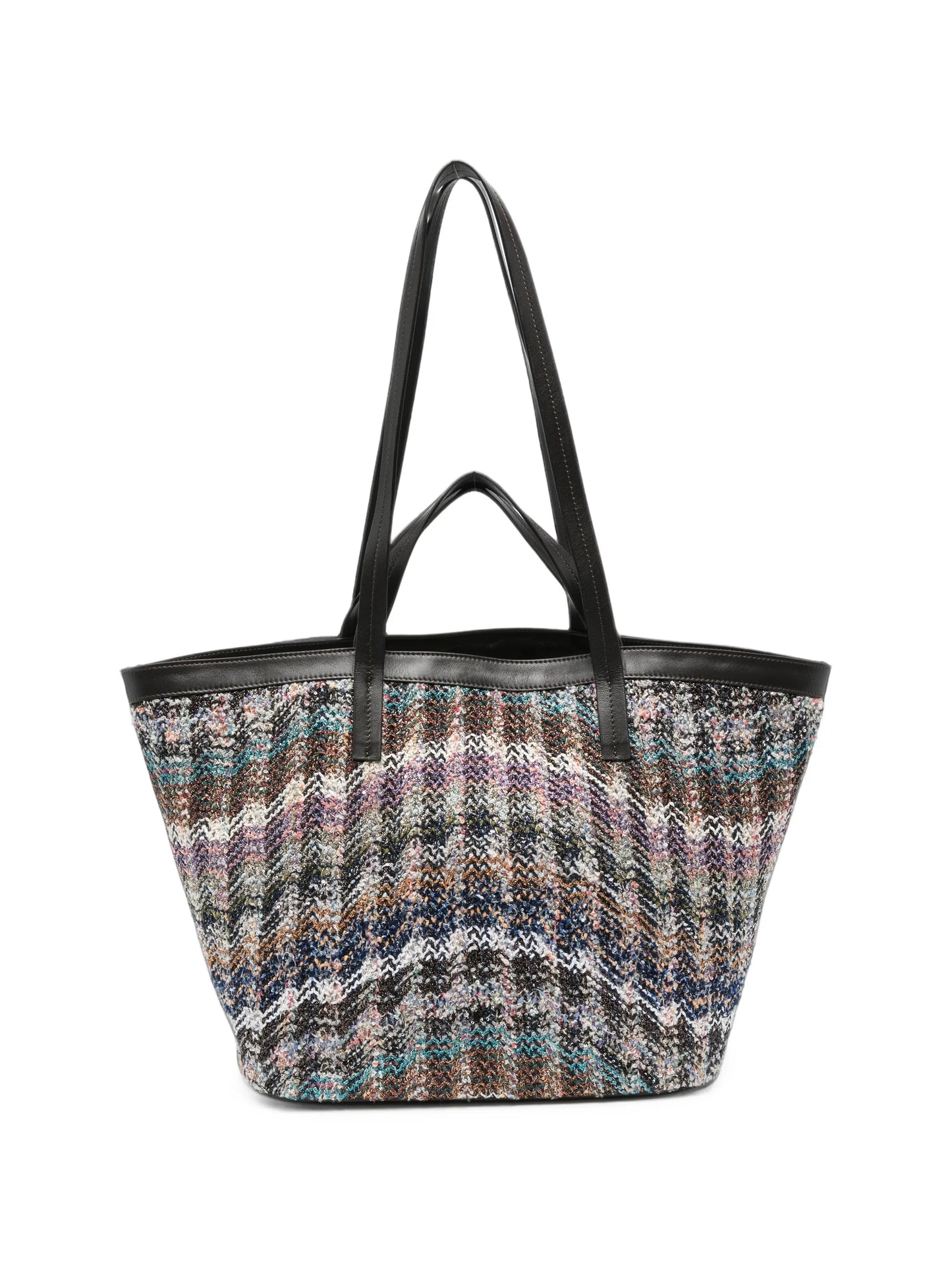 medium Caperdoni Wave trapezoid tote bag