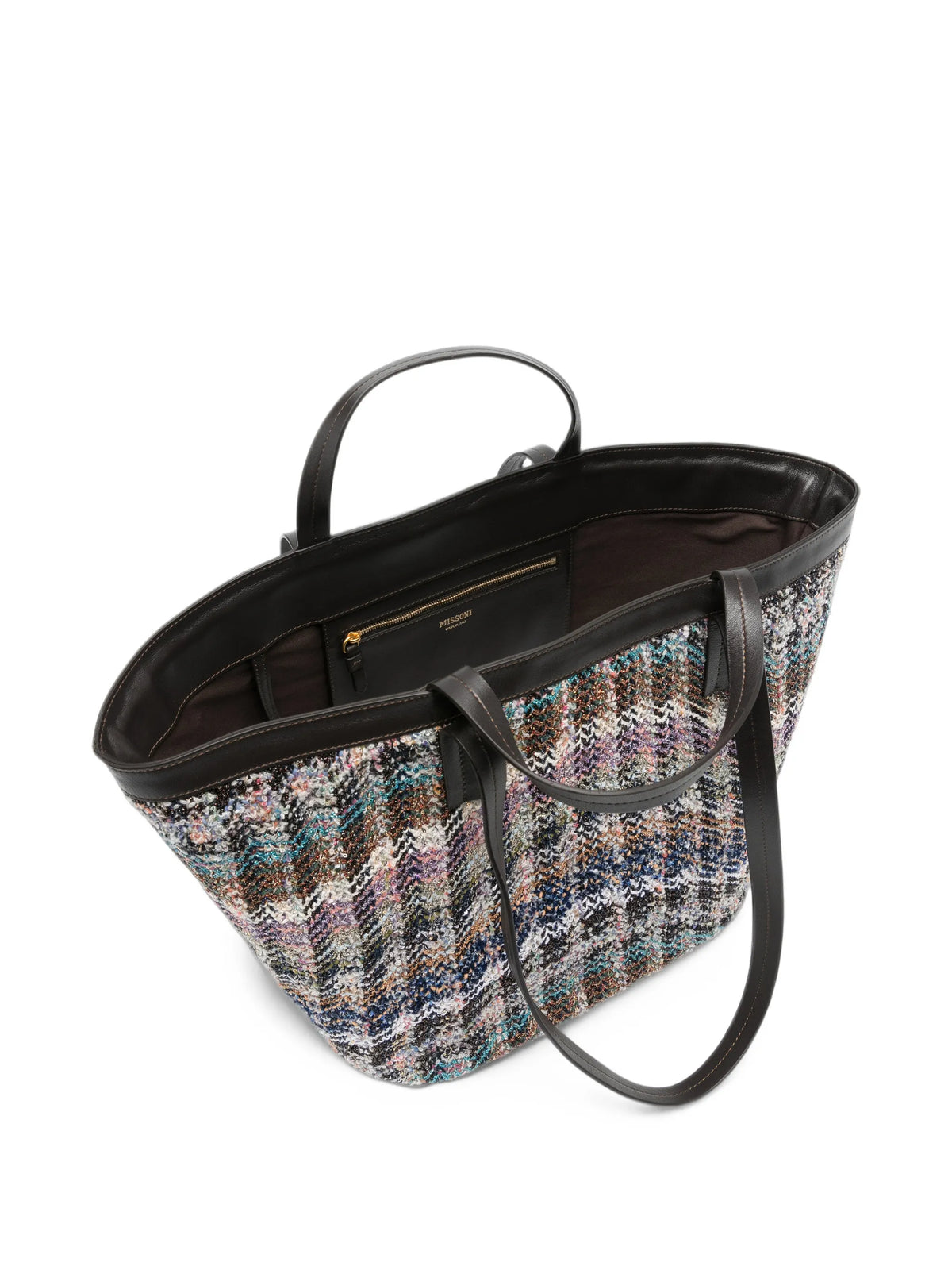 medium Caperdoni Wave trapezoid tote bag