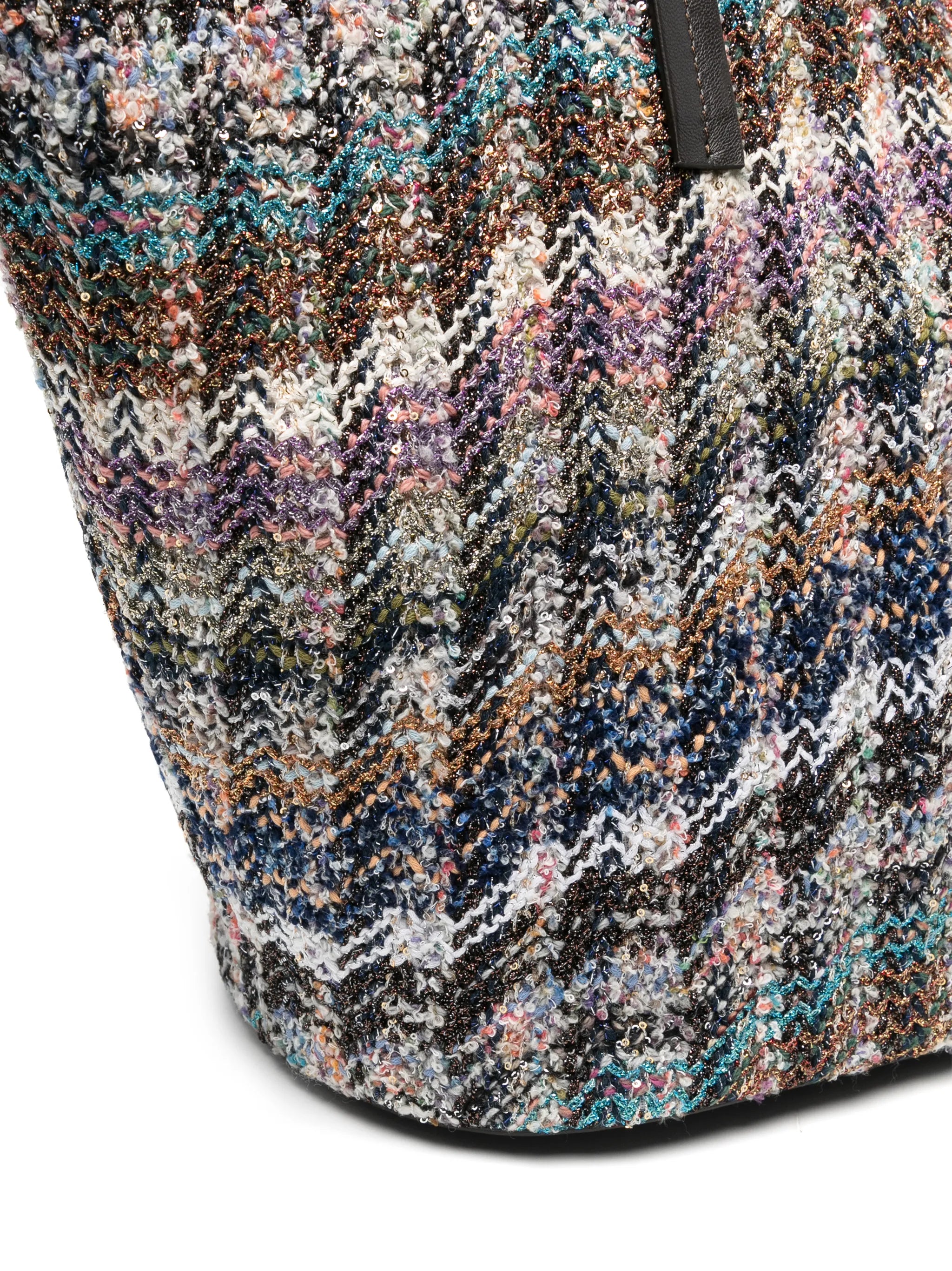 medium Caperdoni Wave trapezoid tote bag