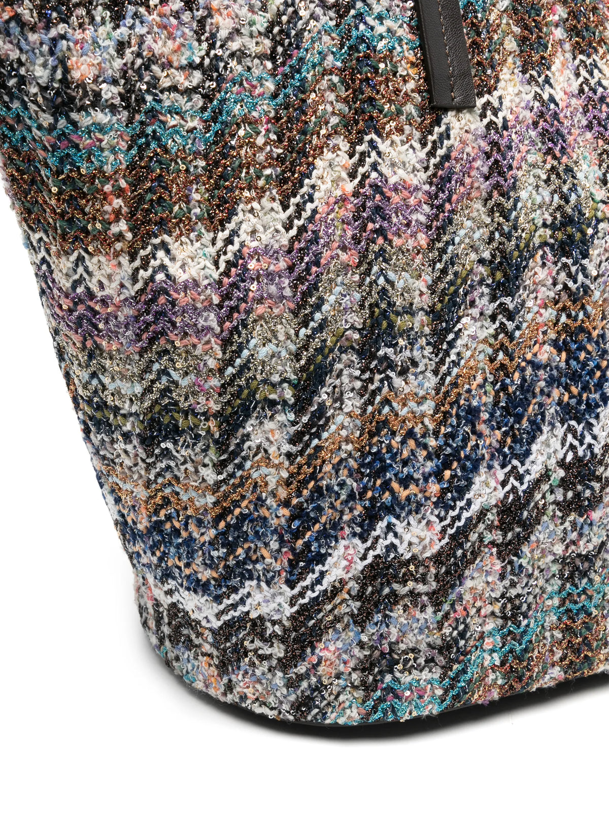 medium Caperdoni Wave trapezoid tote bag