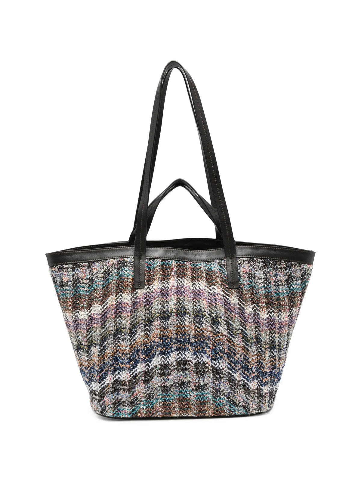medium Caperdoni Wave trapezoid tote bag