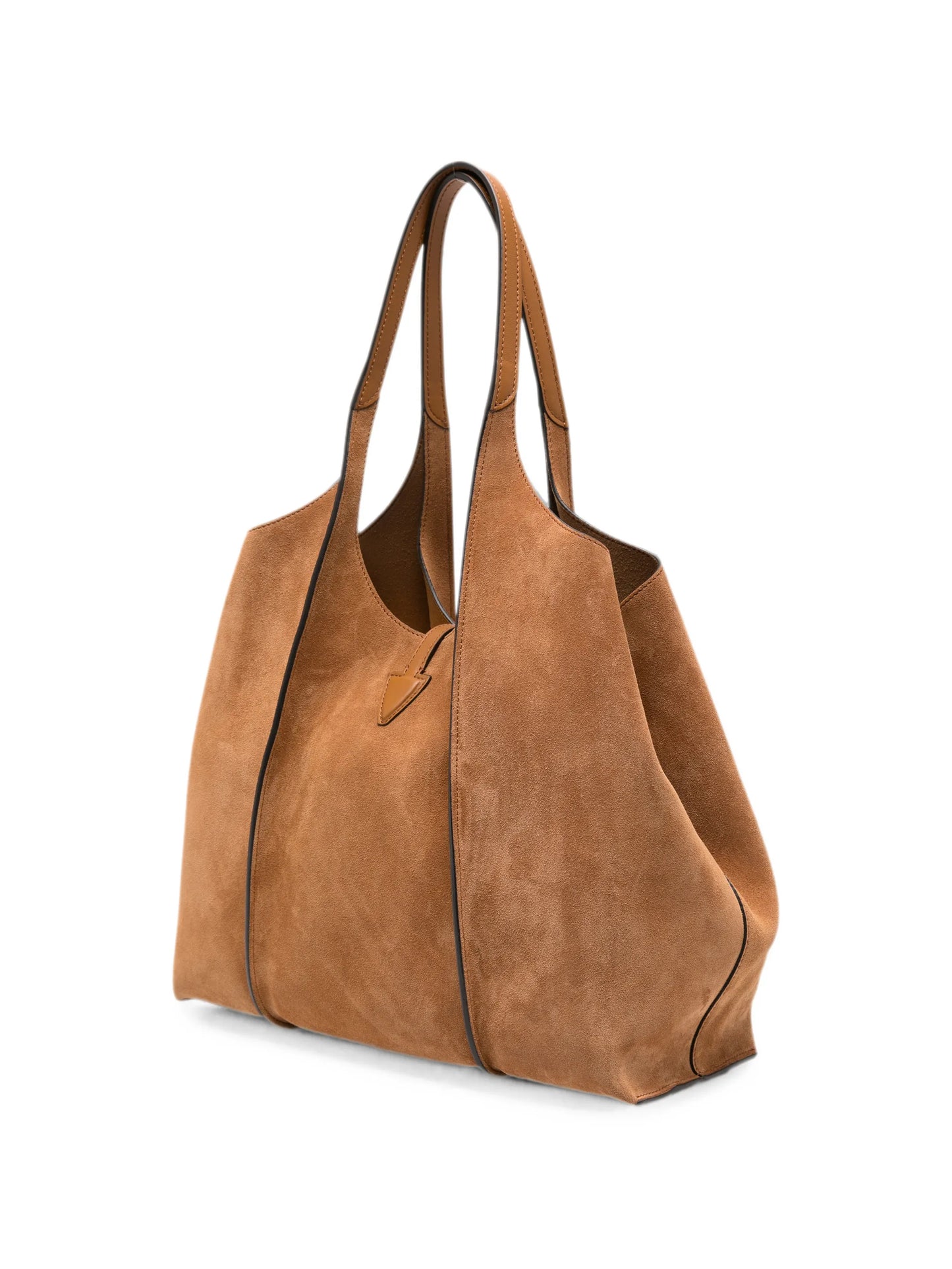 medium T Timeless suede tote bag