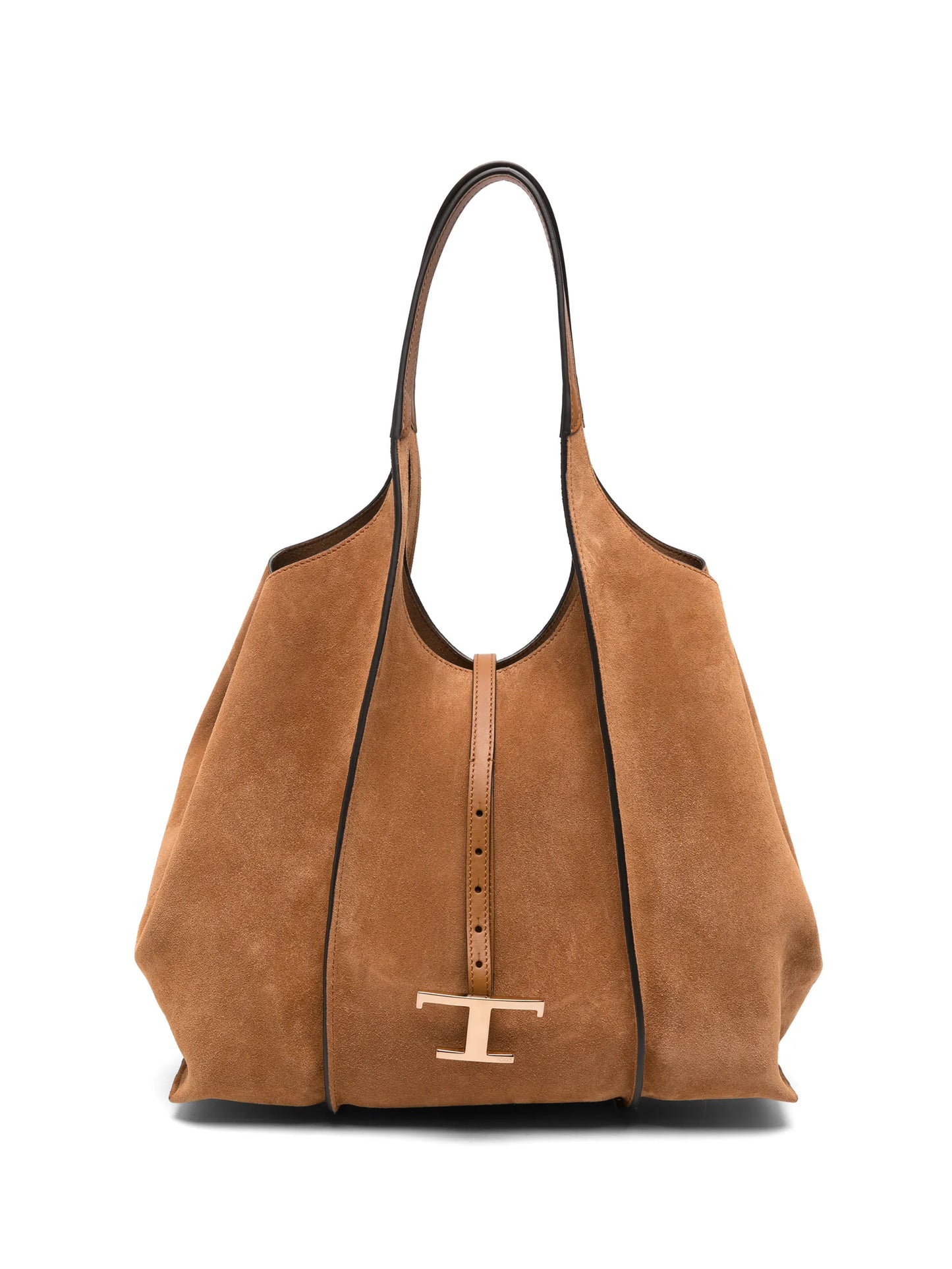 T Timeless shopping bag in suede medium