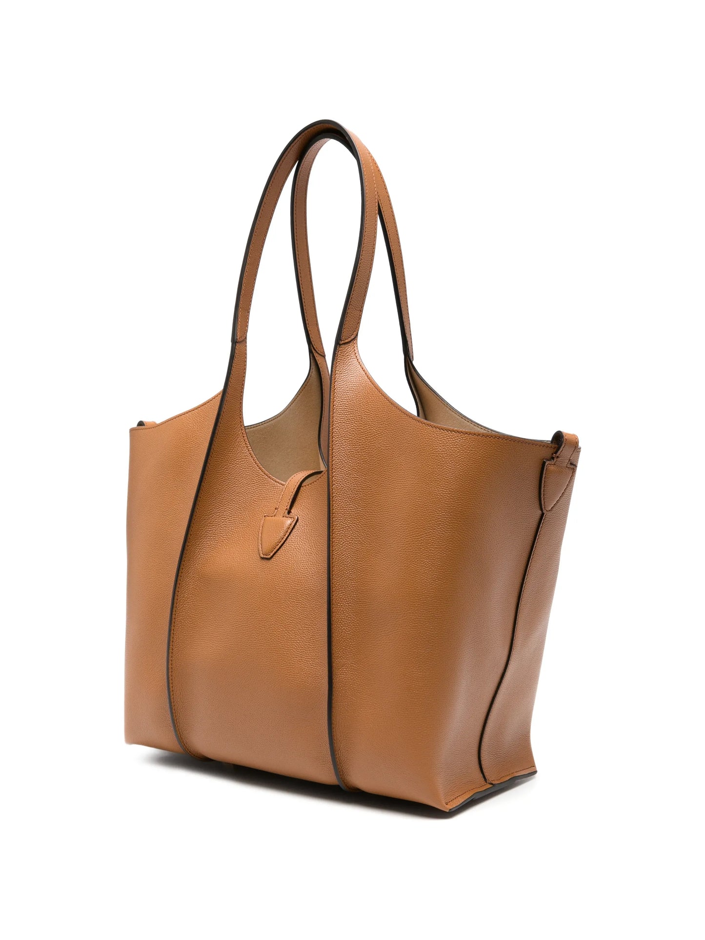 T Timeless shopping bag in leather small