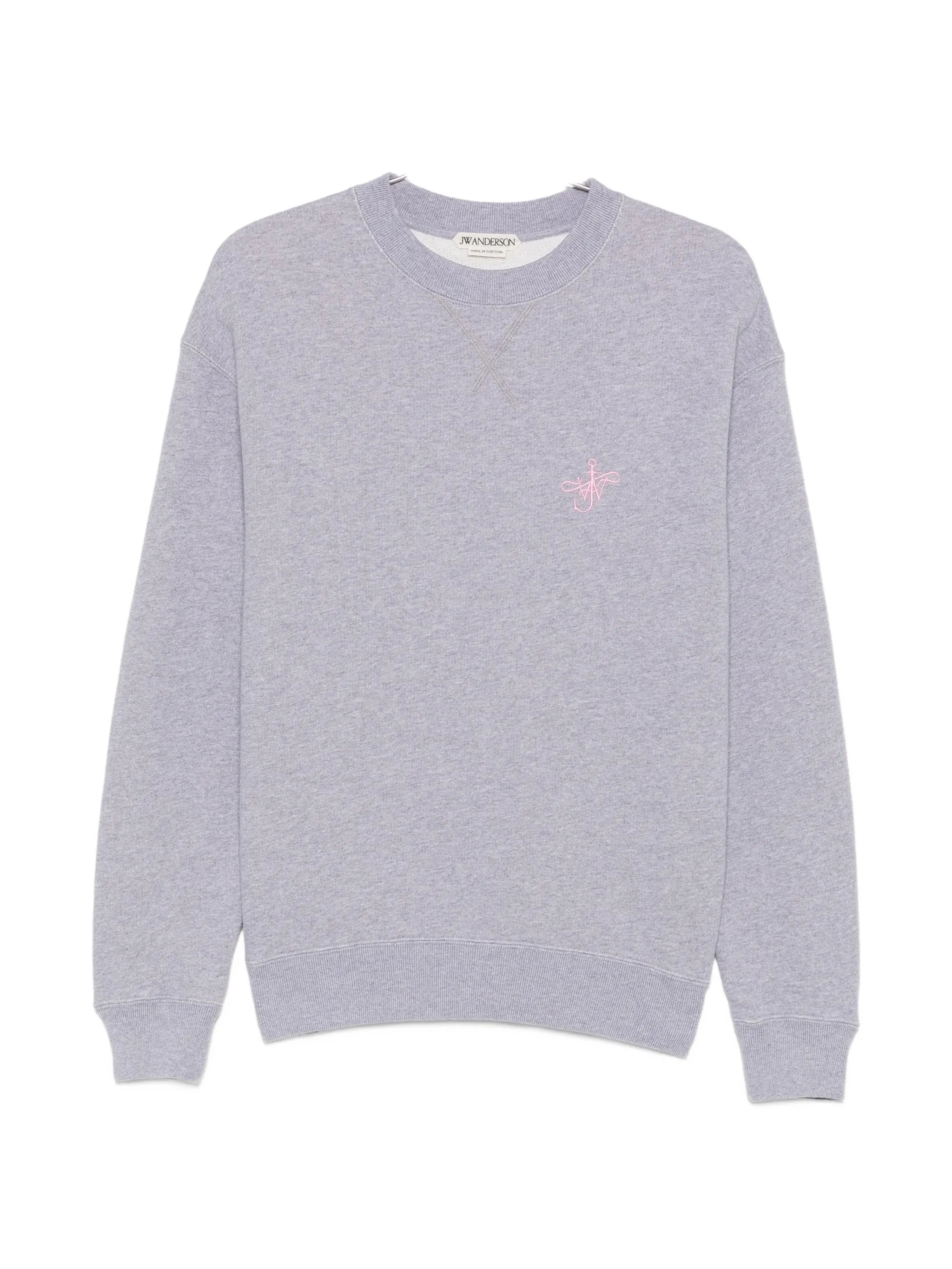 emboridered-logo sweatshirt