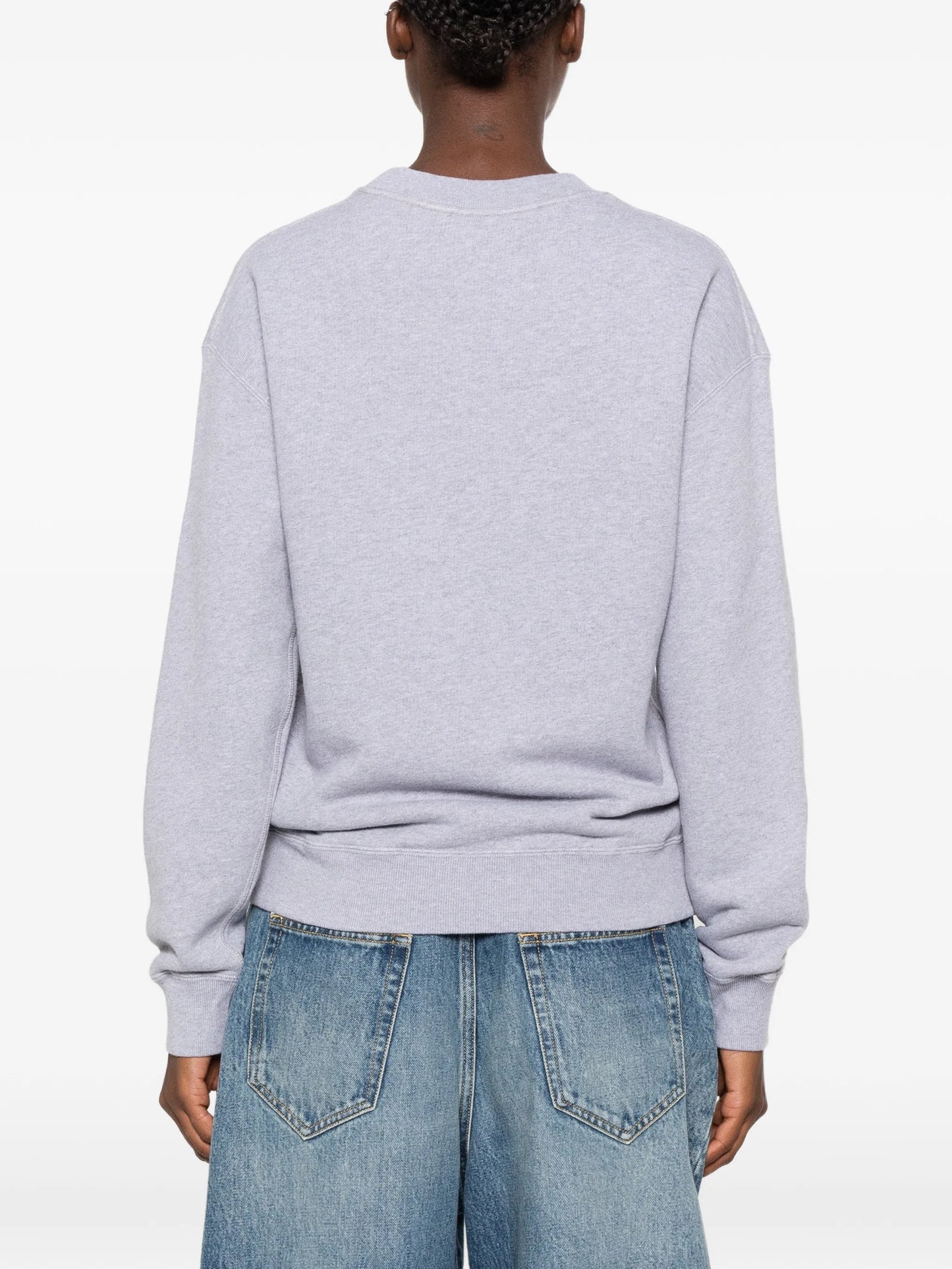 emboridered-logo sweatshirt
