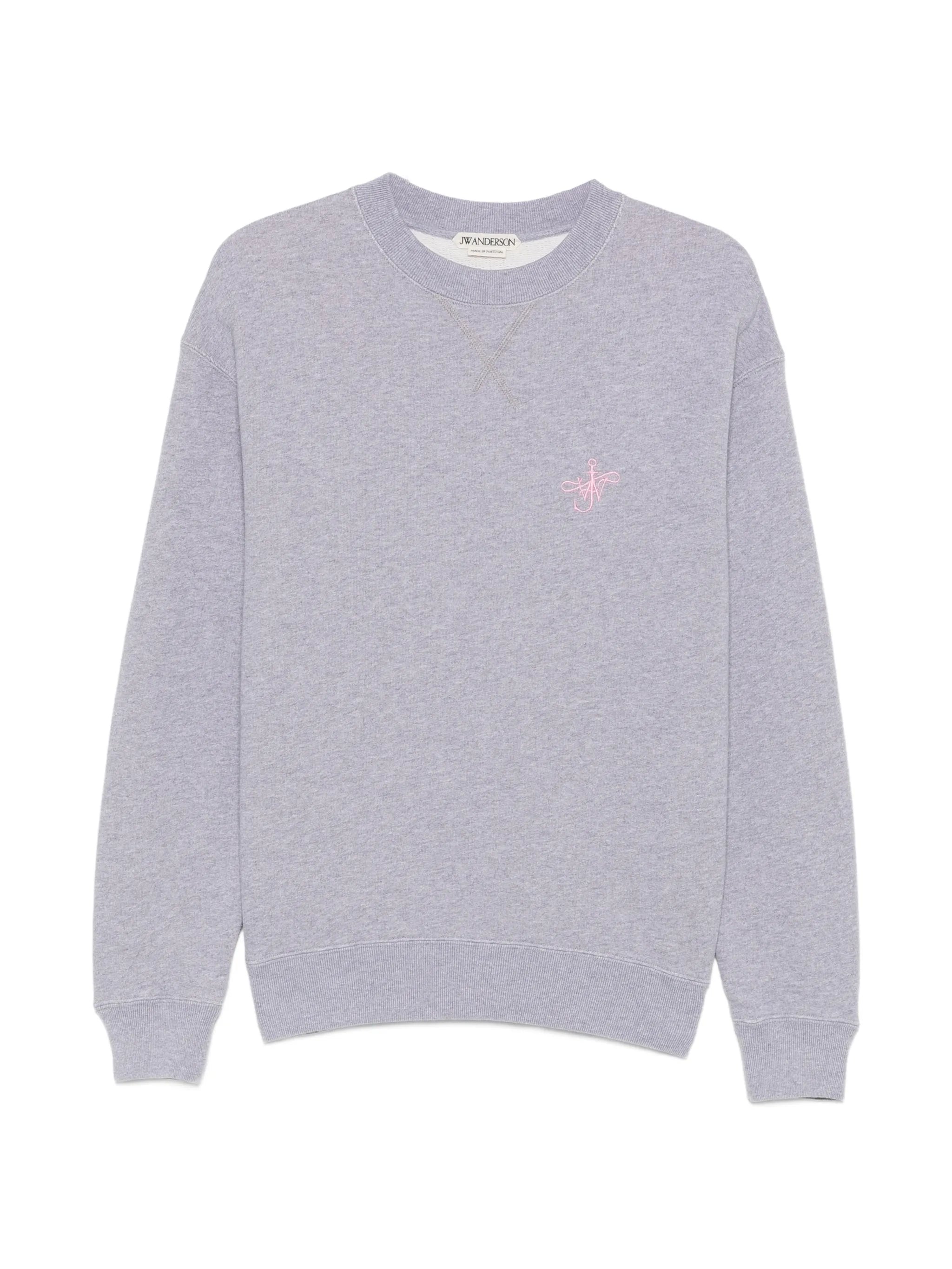 emboridered-logo sweatshirt