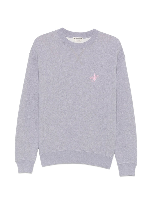 emboridered-logo sweatshirt