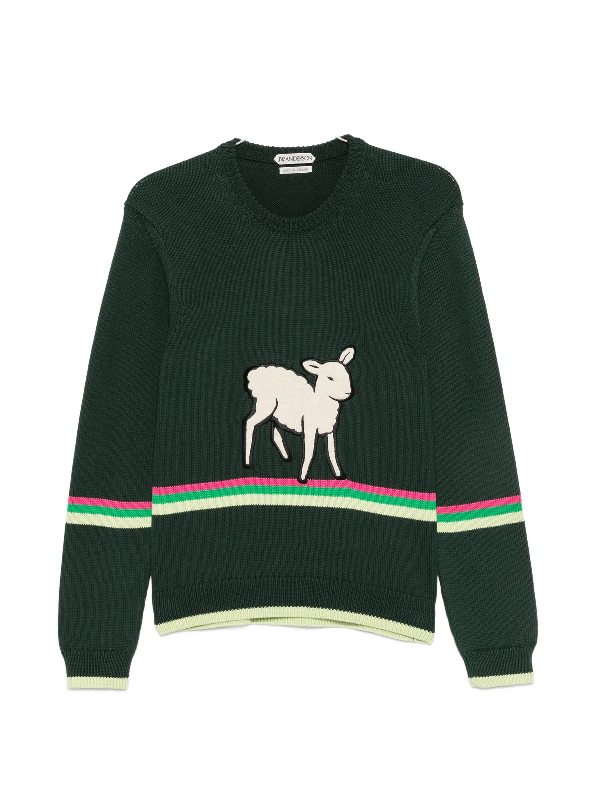 sheep-patch sweater