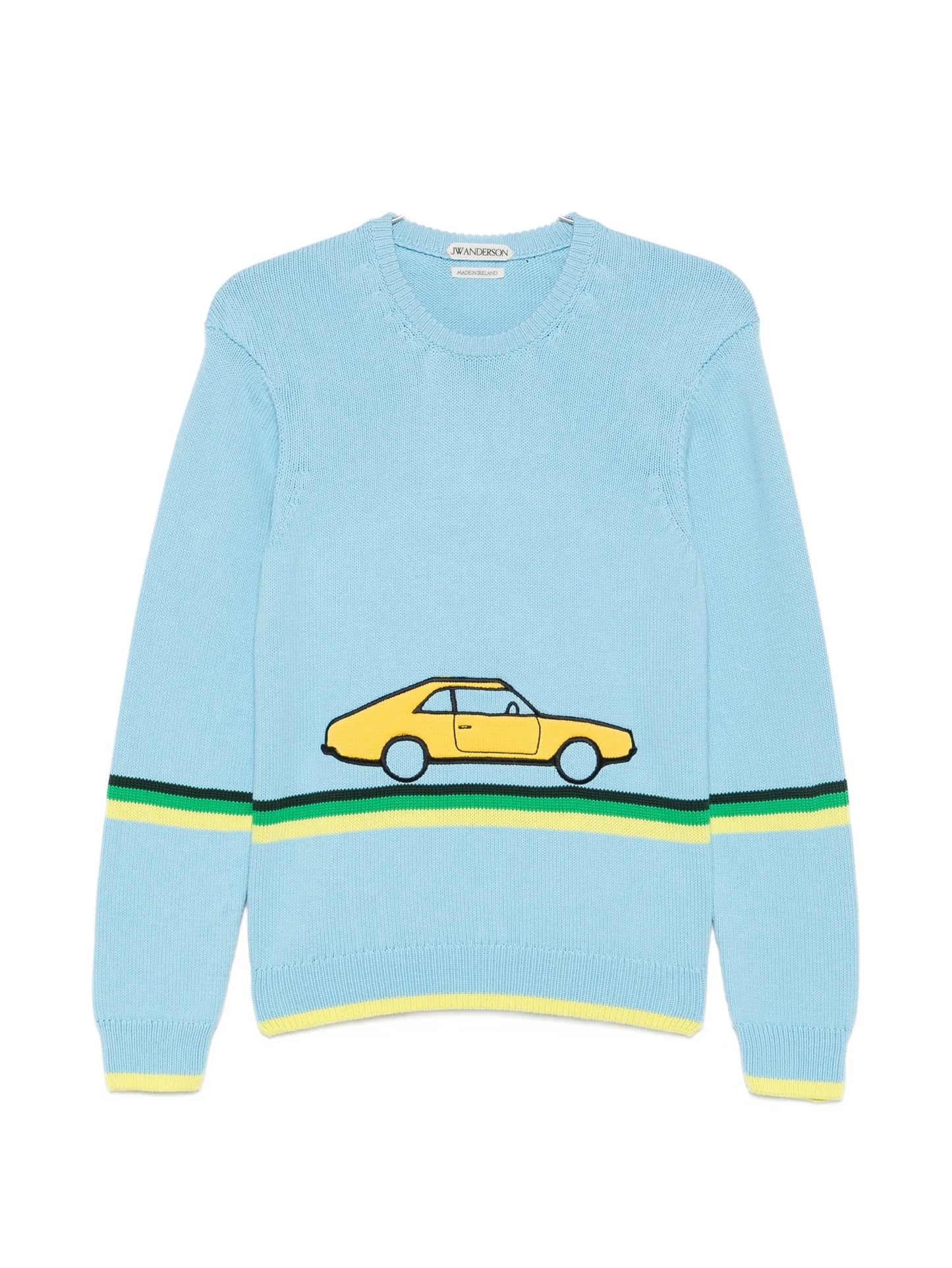 car-patch sweater