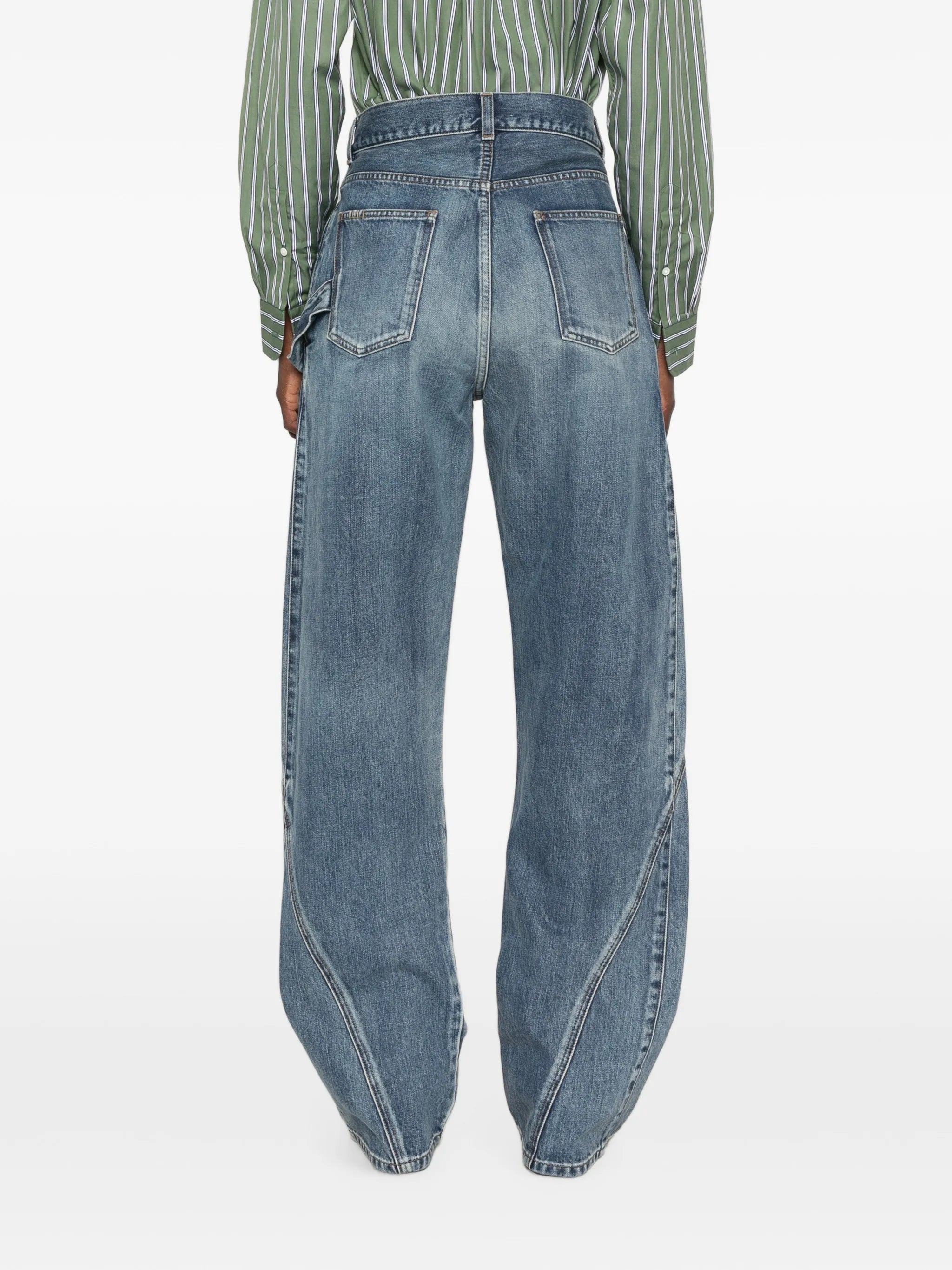 Twisted jeans