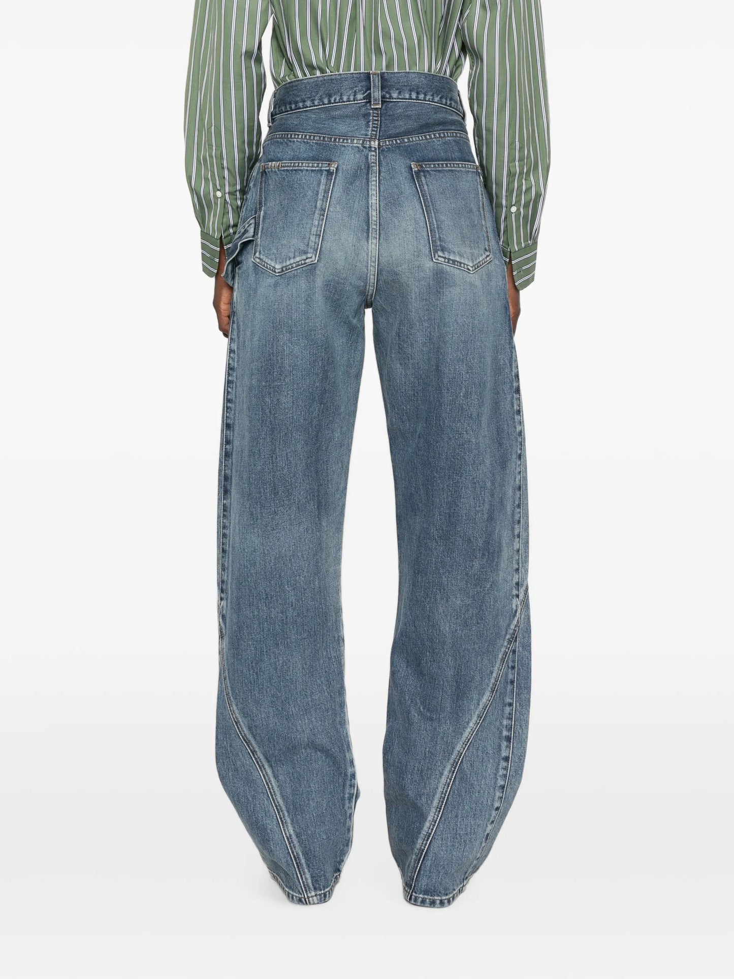 Twisted jeans