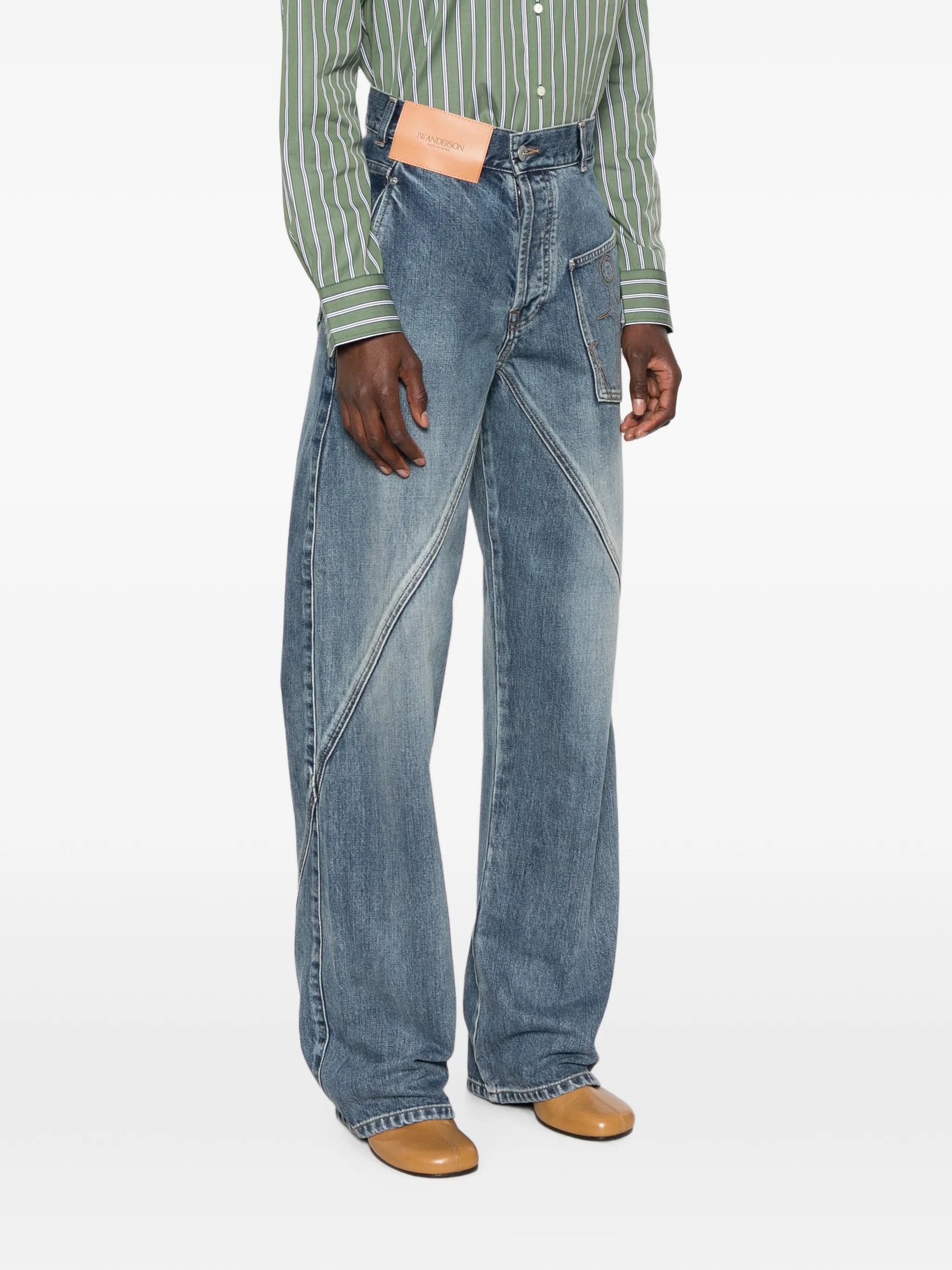 Twisted jeans