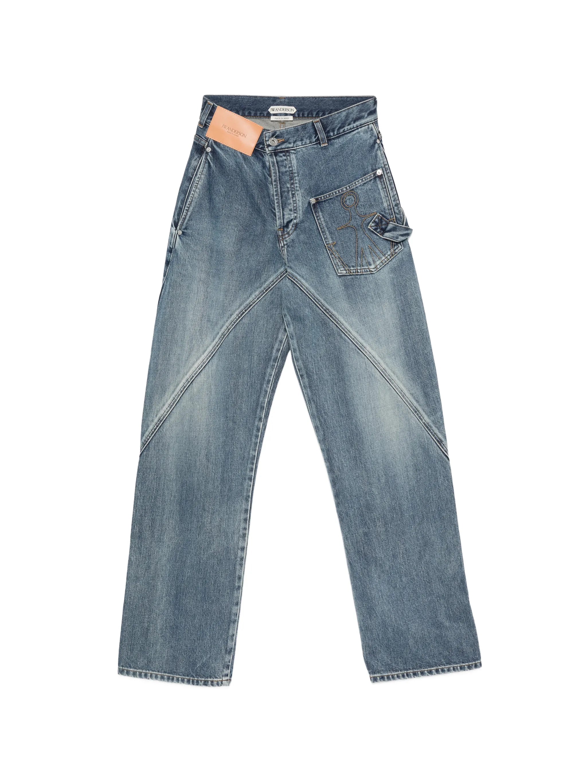 Twisted jeans