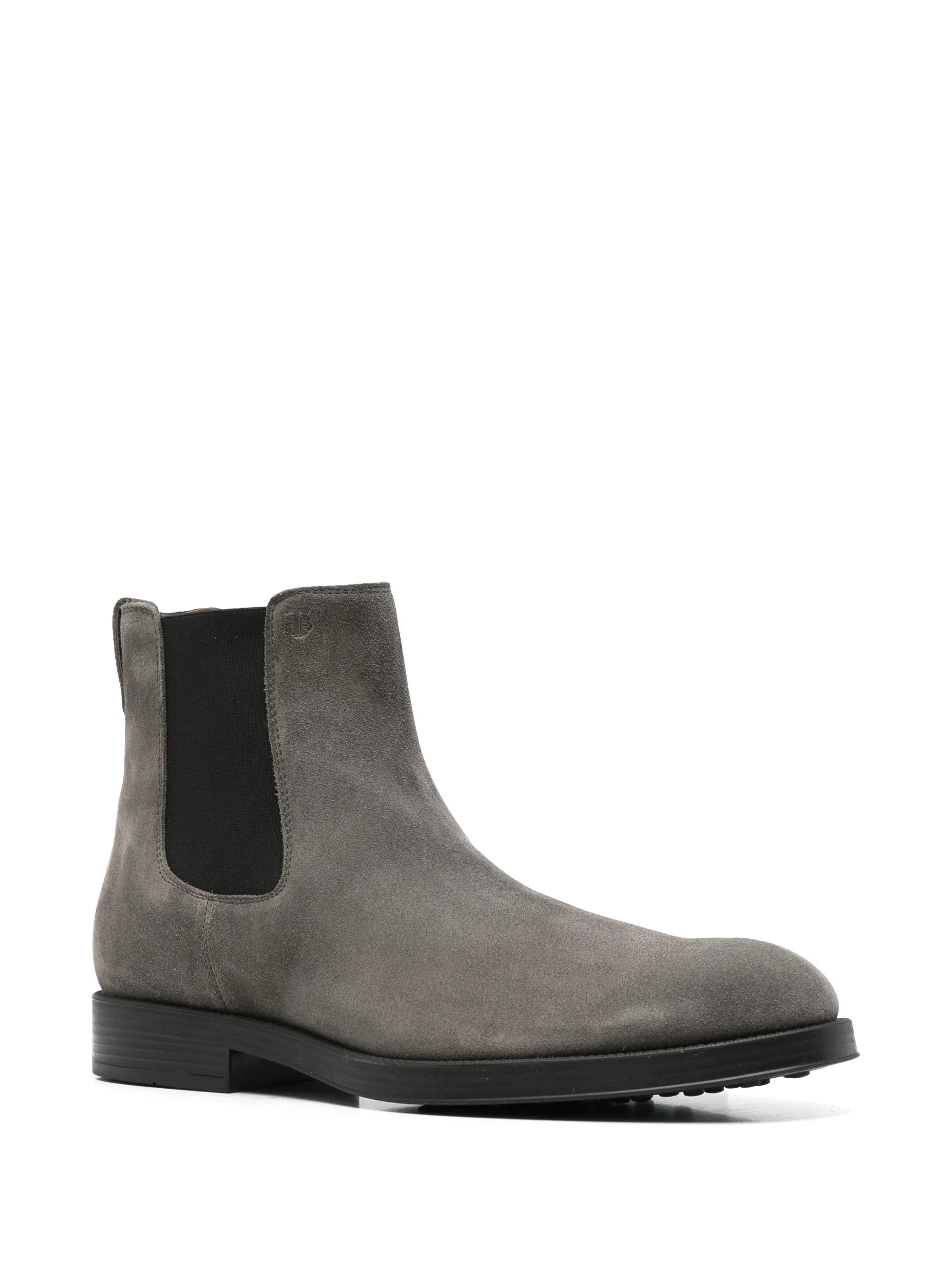 suede Chelsea boots