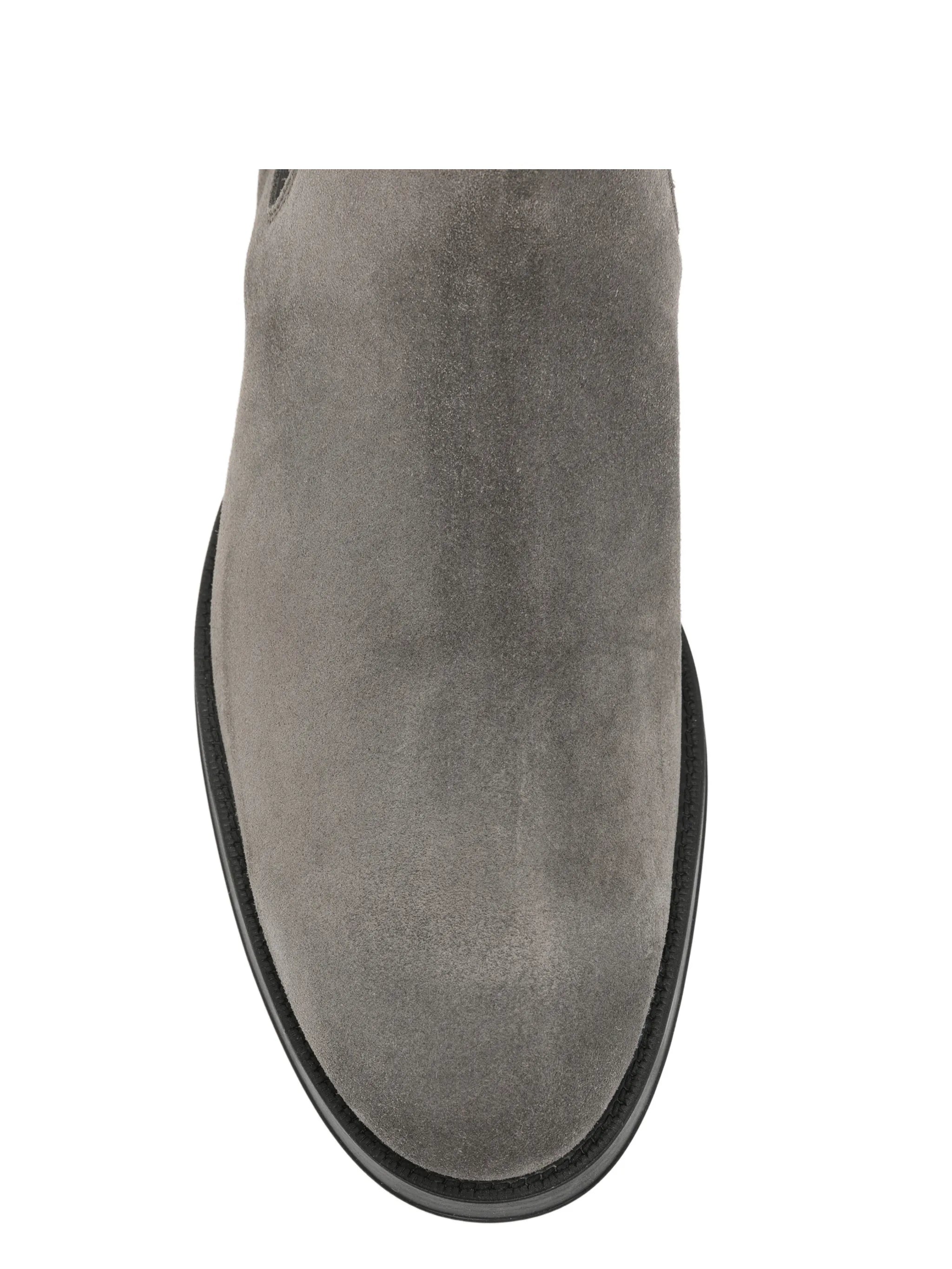 suede Chelsea boots