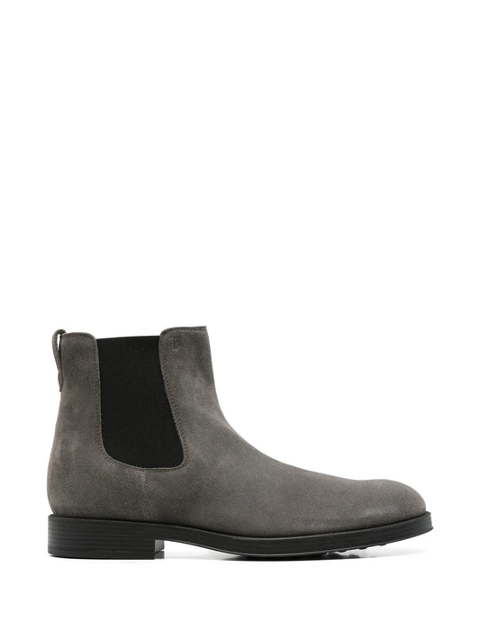 suede Chelsea boots