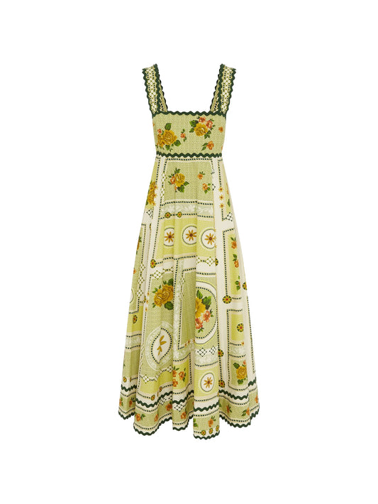 Dixie Summer floral-print maxi dress