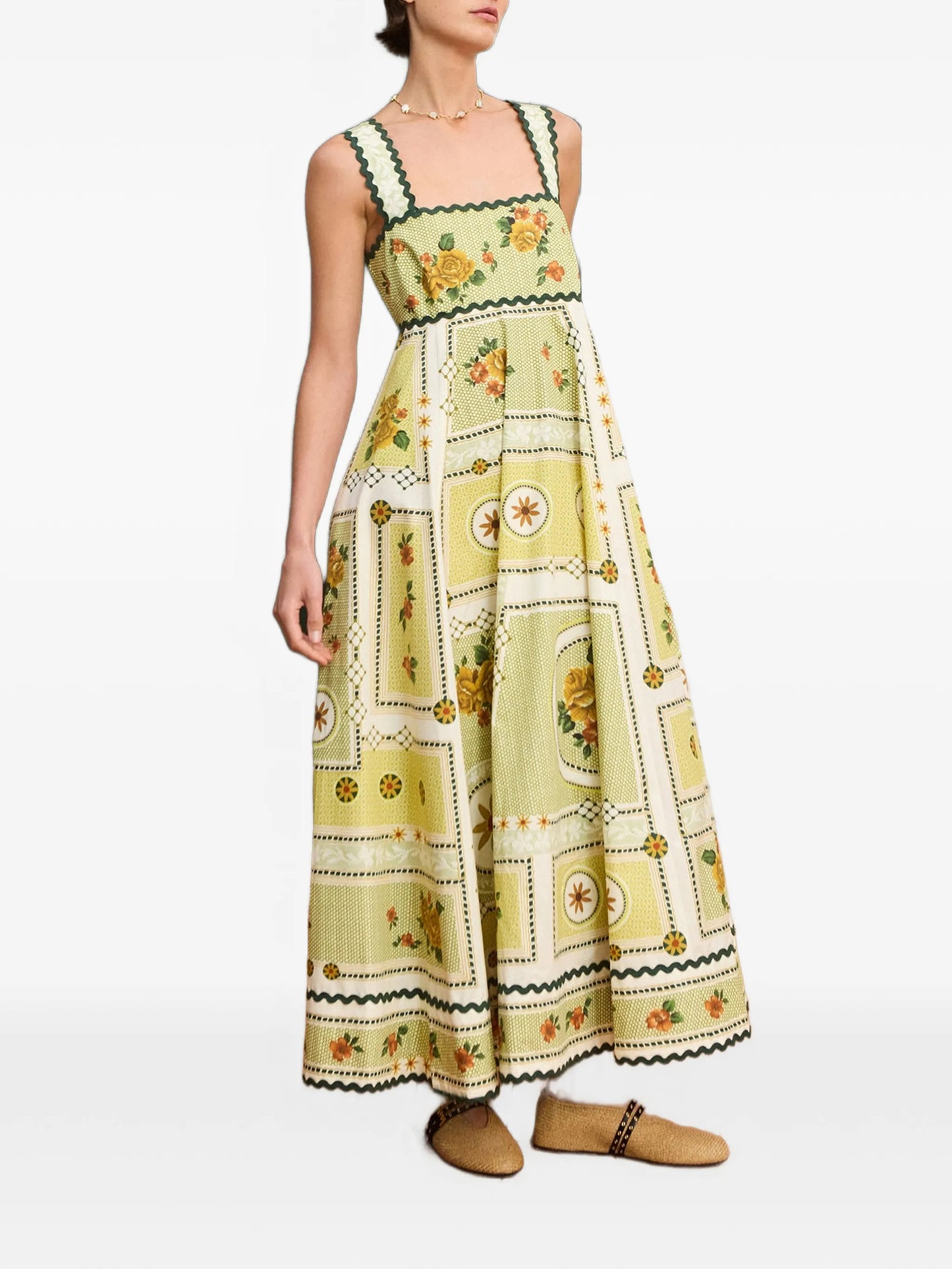 Dixie Summer floral-print maxi dress