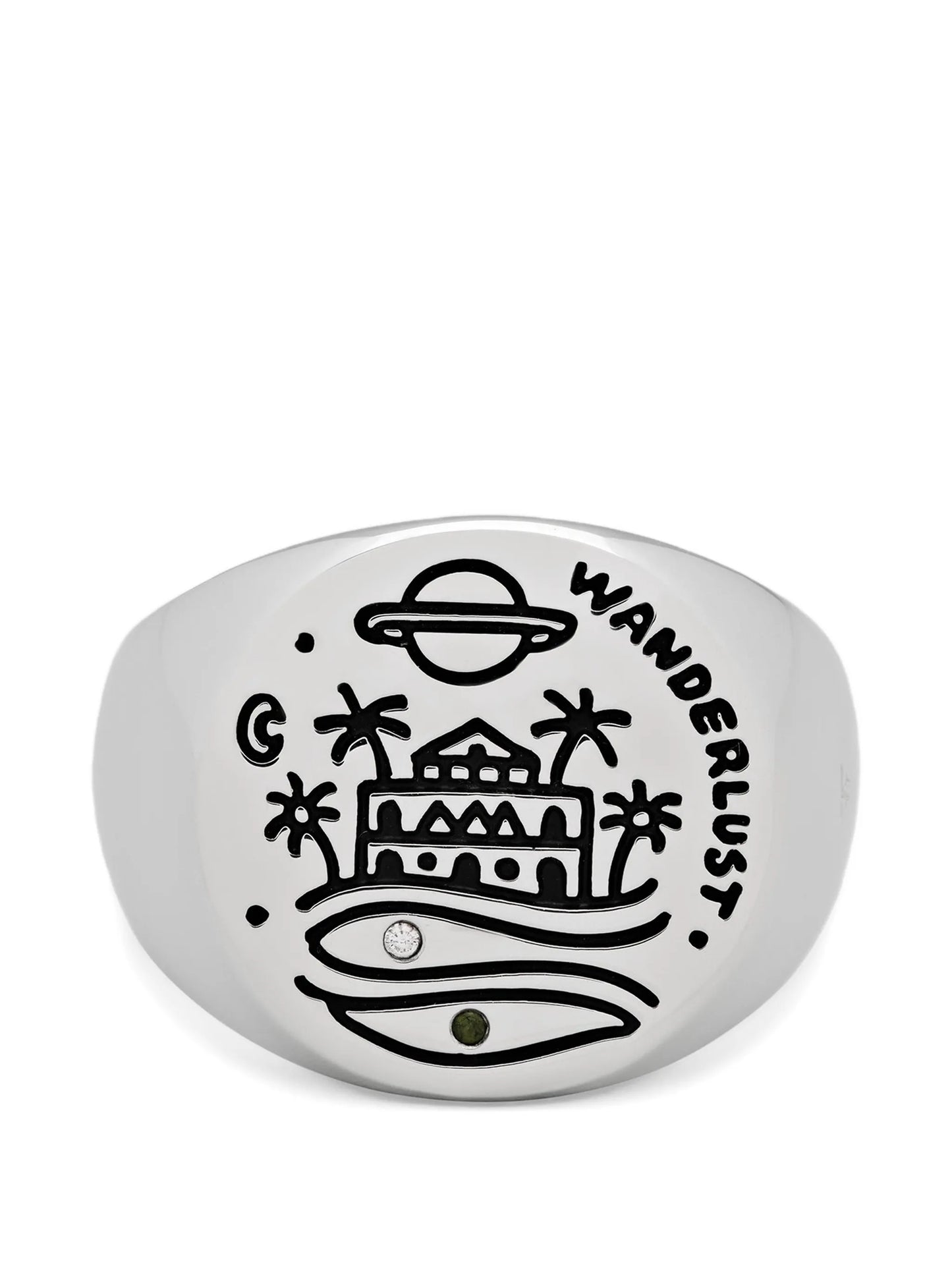 Wanderlust signet ring