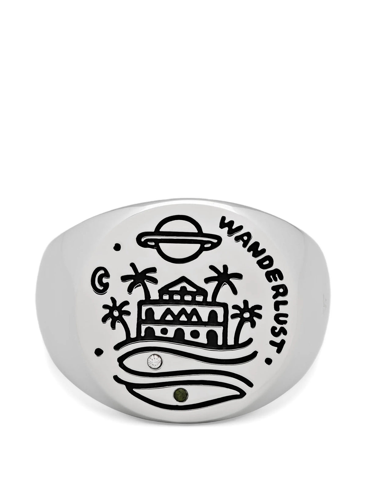 Wanderlust signet ring