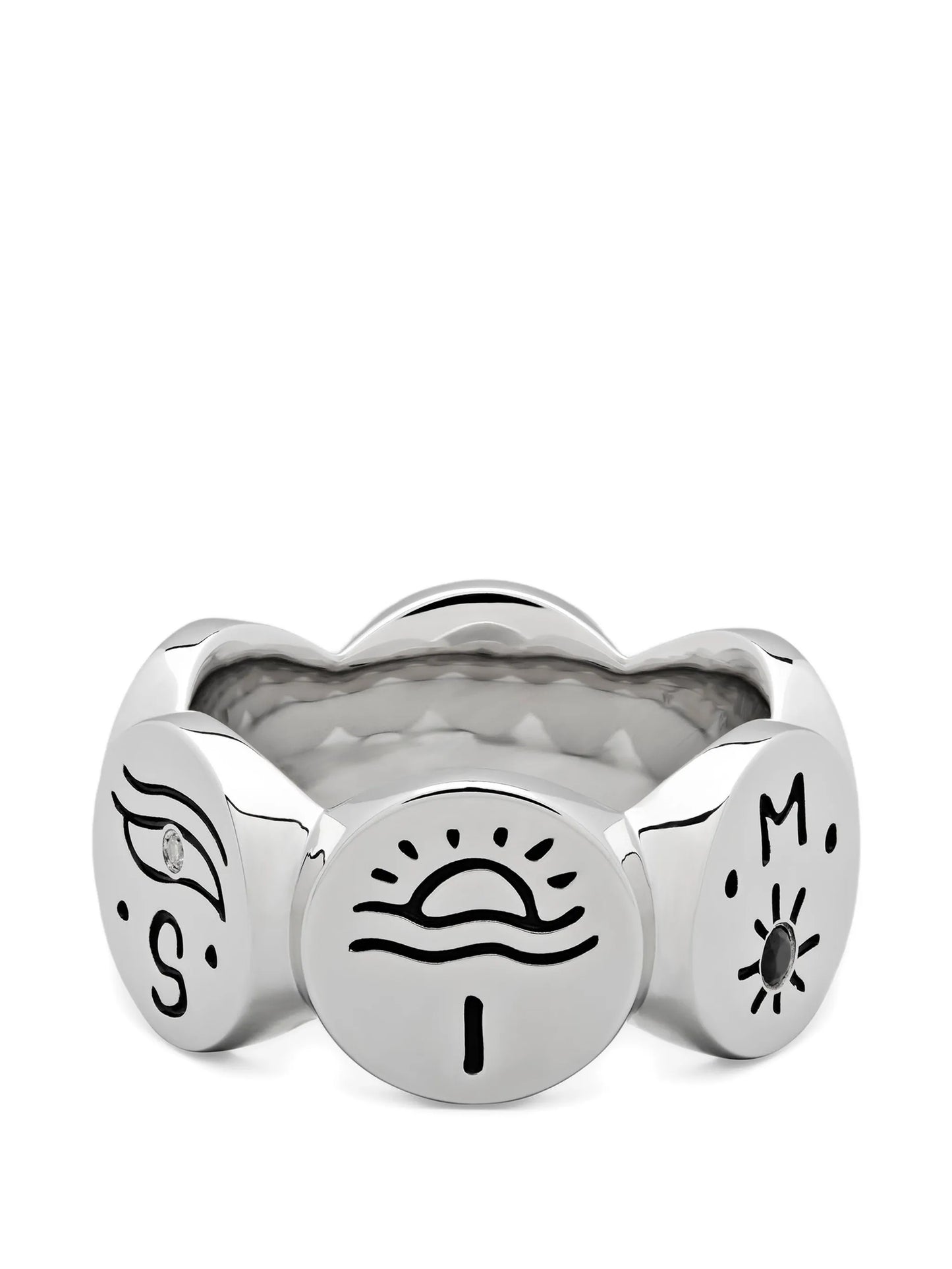 Simple Love engraved ring