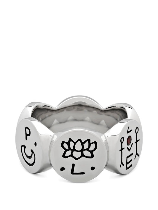 Simple Love engraved ring