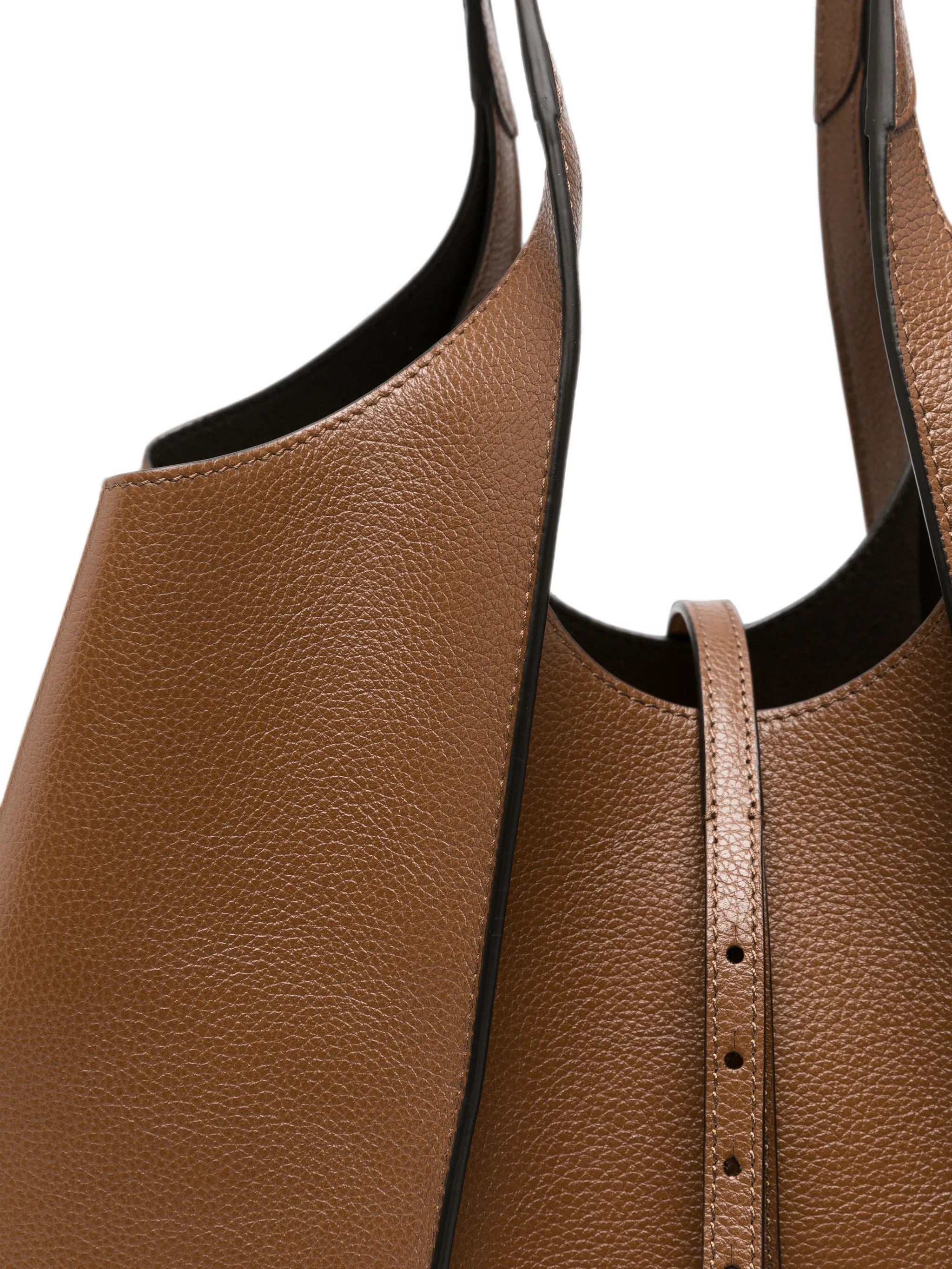T Timeless shopping bag in leather medium
