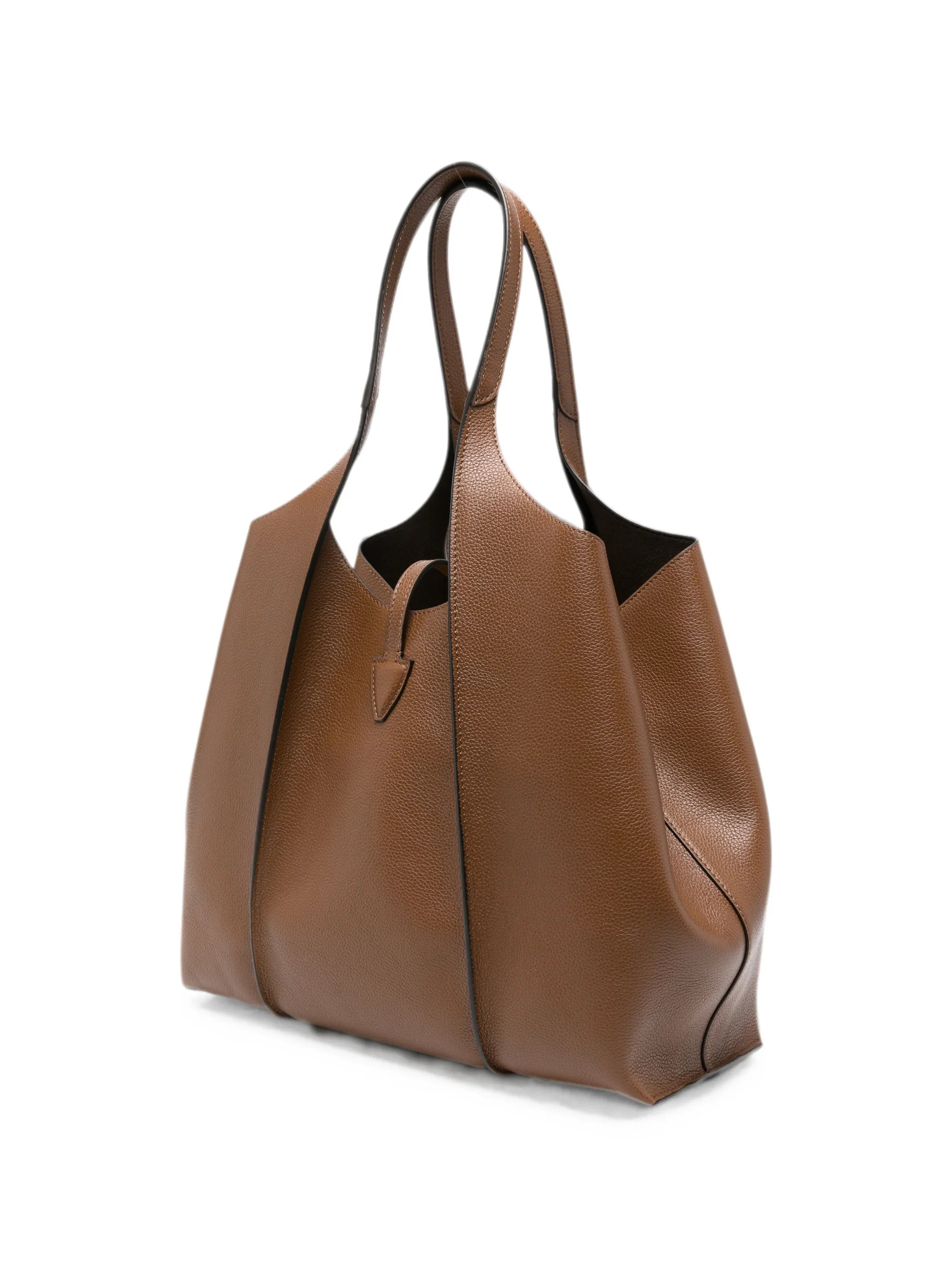 medium T Timeless leather tote bag
