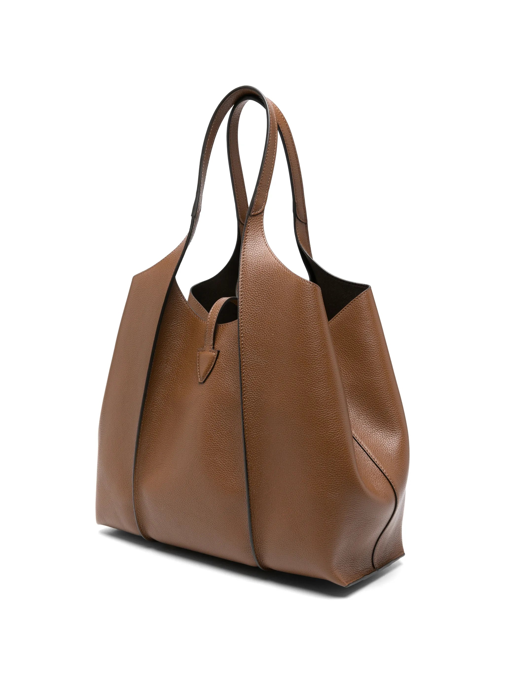 medium T Timeless leather tote bag