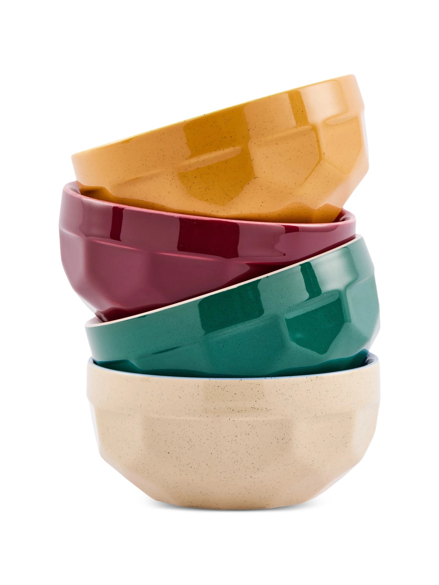 x La Marzocco Polygon breakfast bowls (set of four)