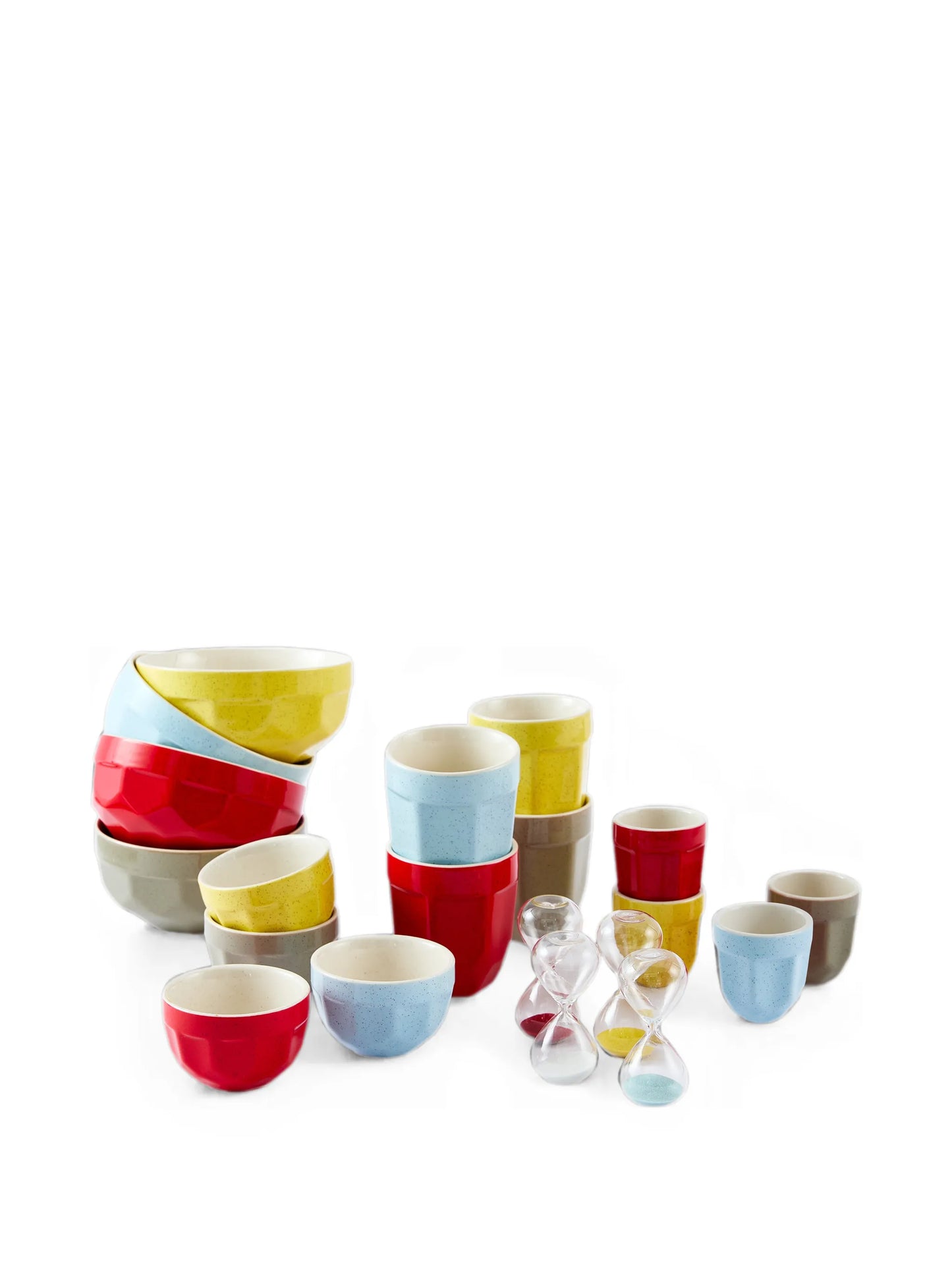 x La Marzocco Polygon breakfast bowls (set of four)