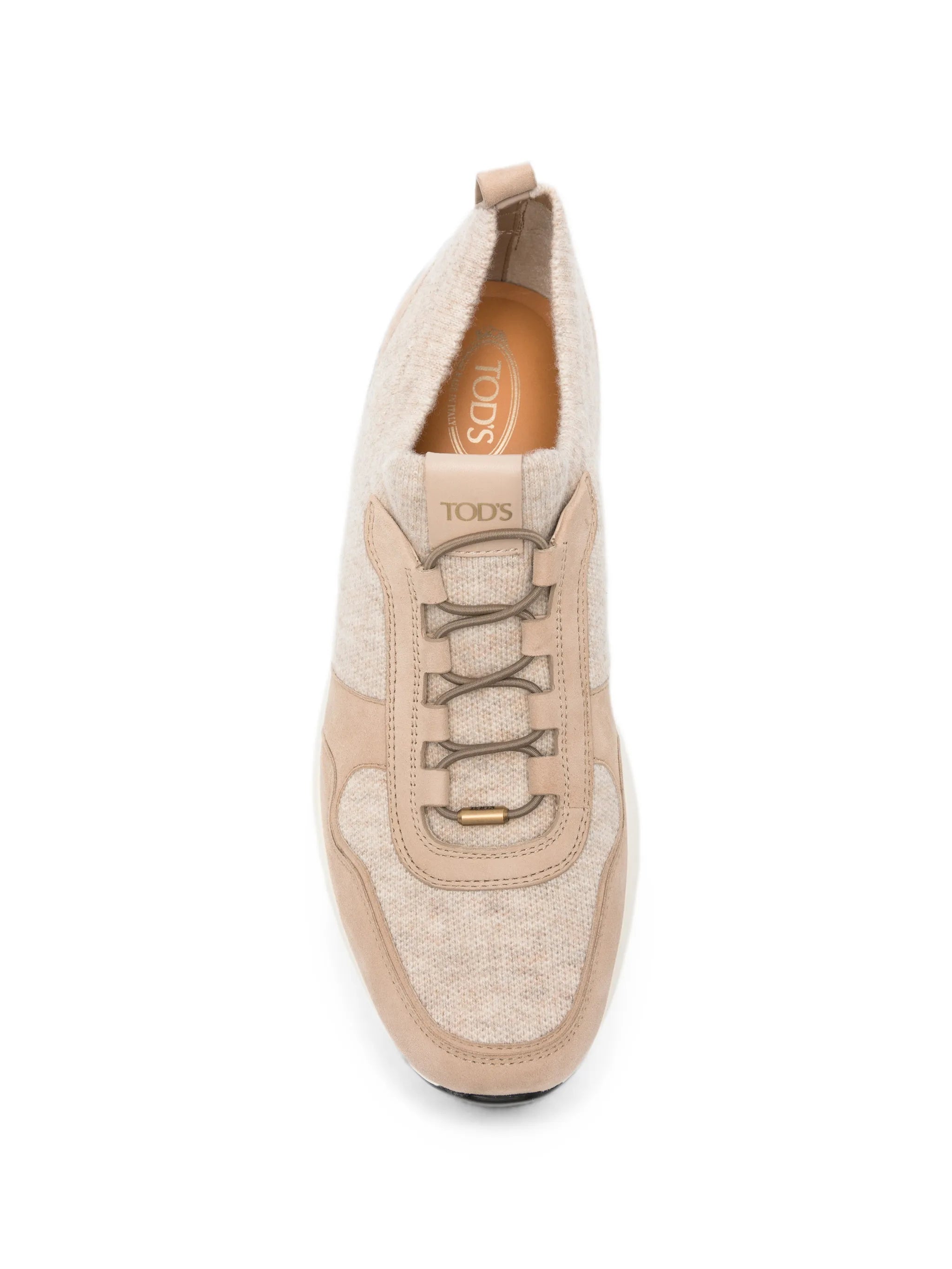 Red Dot socks sneakers in knit and suede
