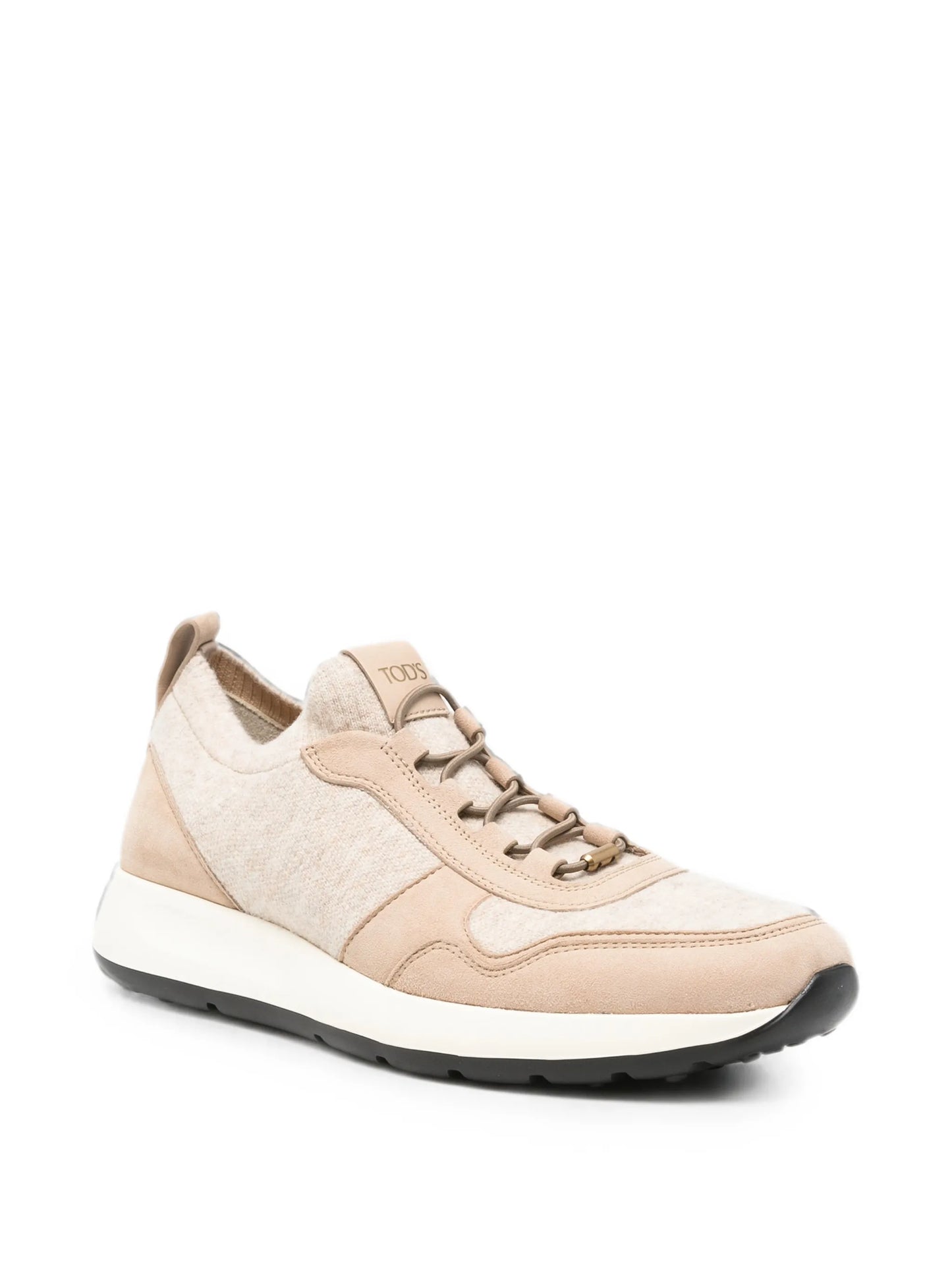 Red Dot socks sneakers in knit and suede