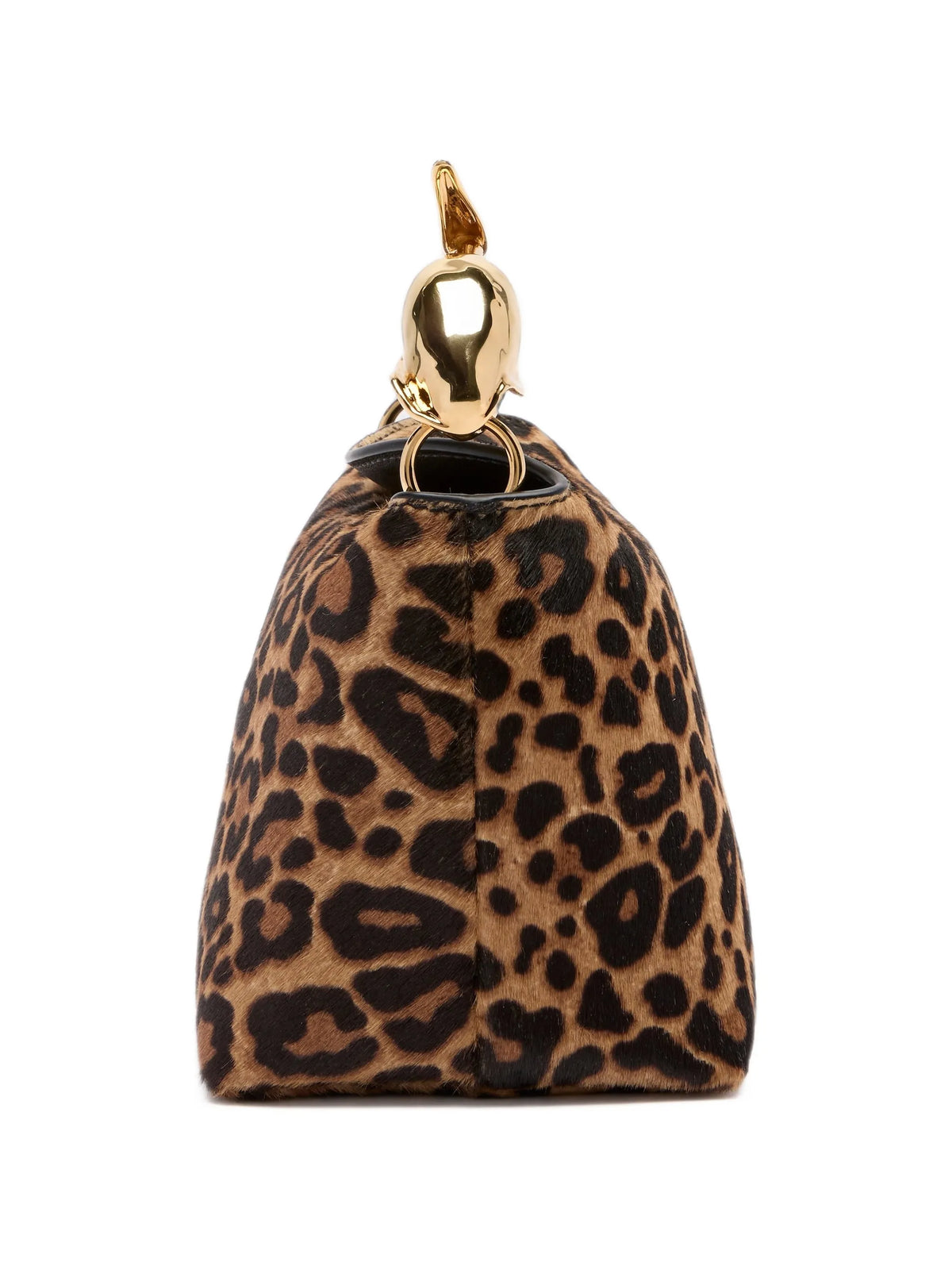 mini Bloom leopard-print tote bag