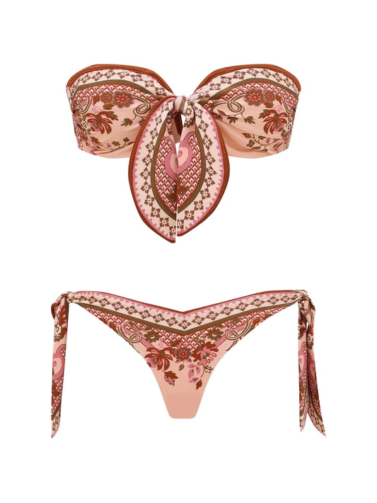 Aster scarf tie bikini