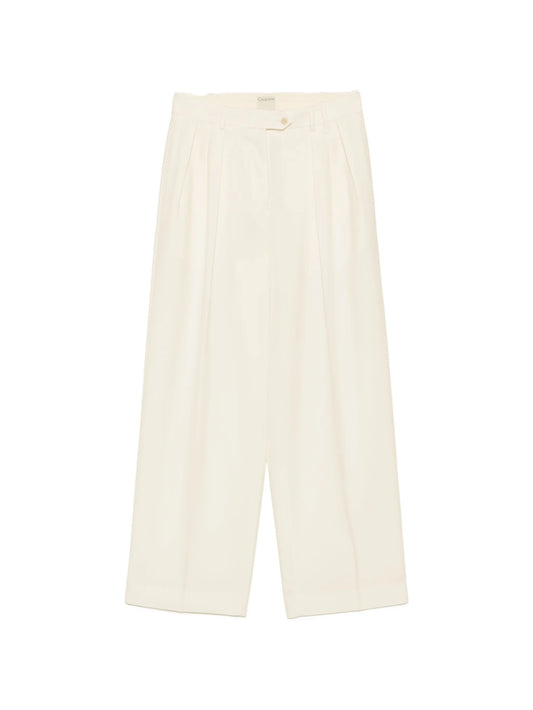 Alexandra pleated trousers