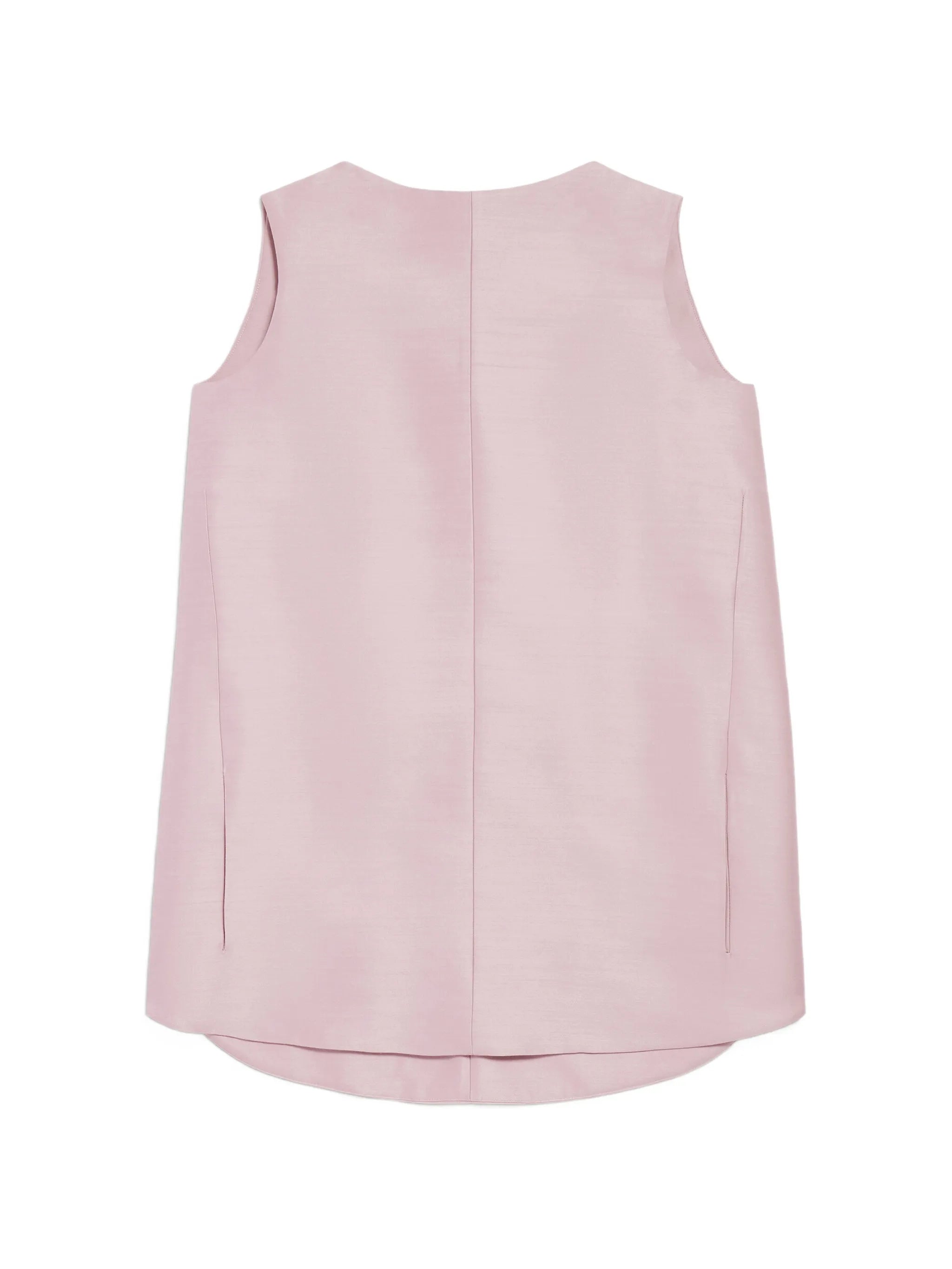 sleeveless A-line mini dress
