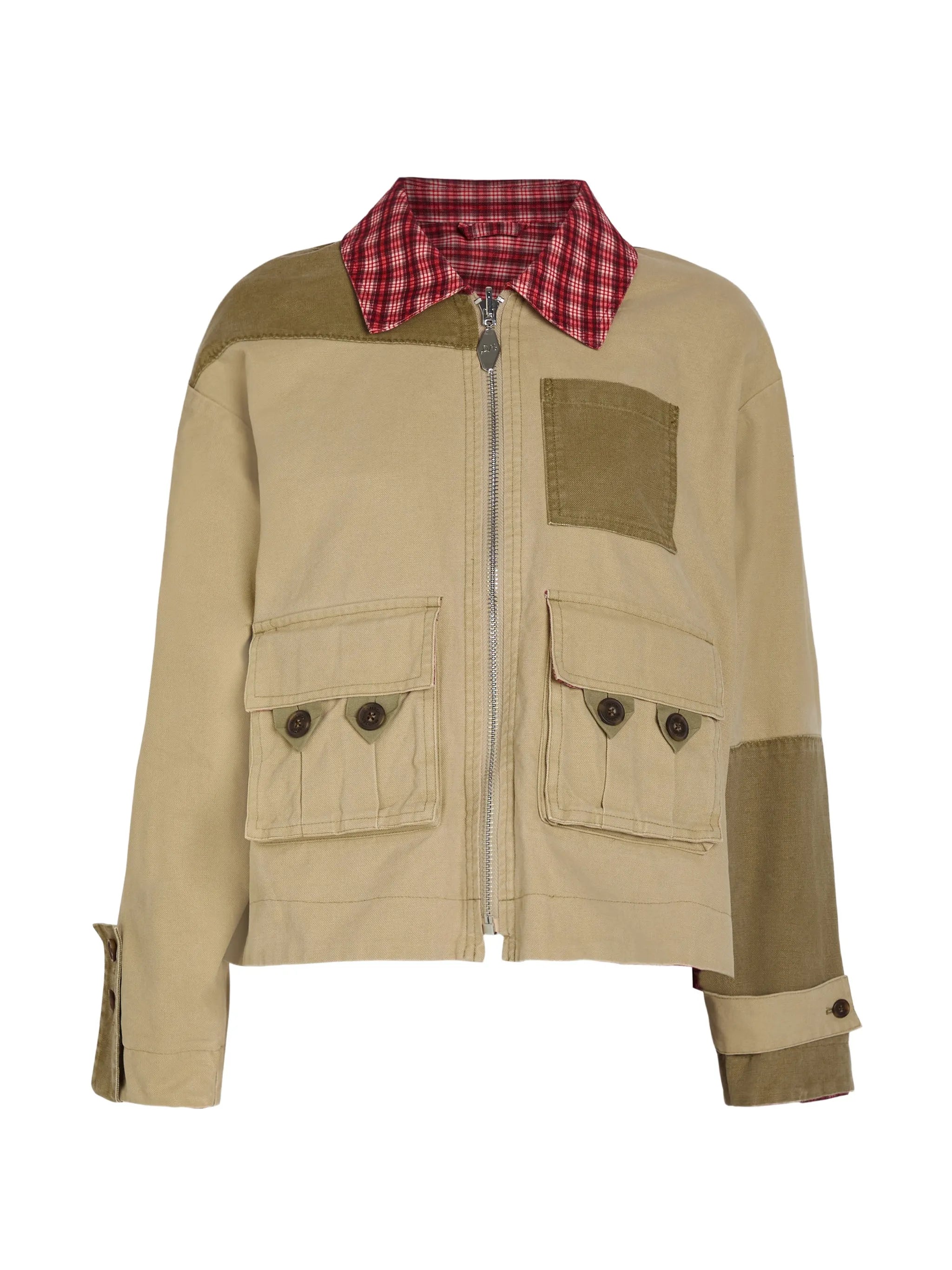 Marcelle reversible barn jacket