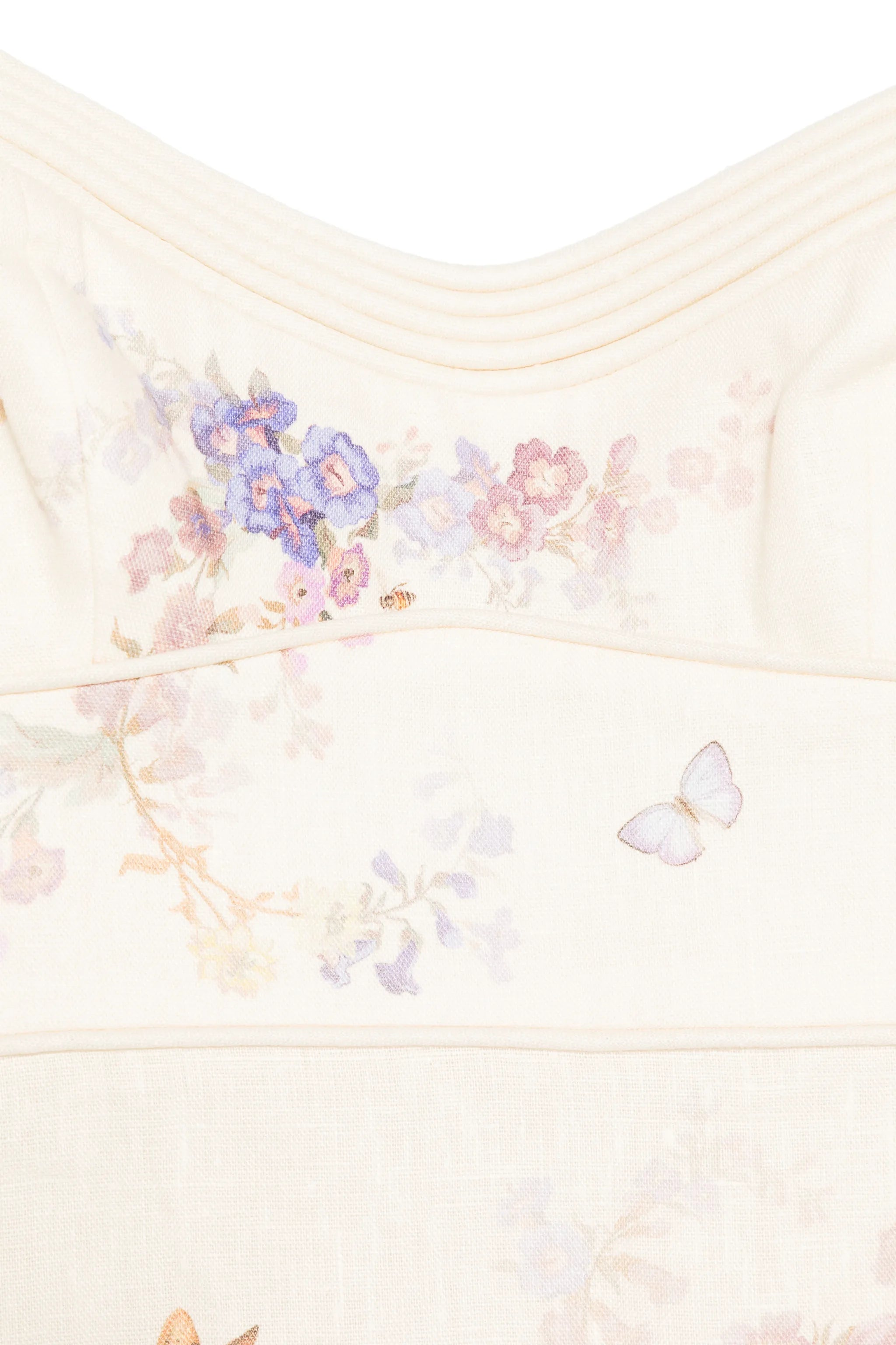 floral-print midi dress