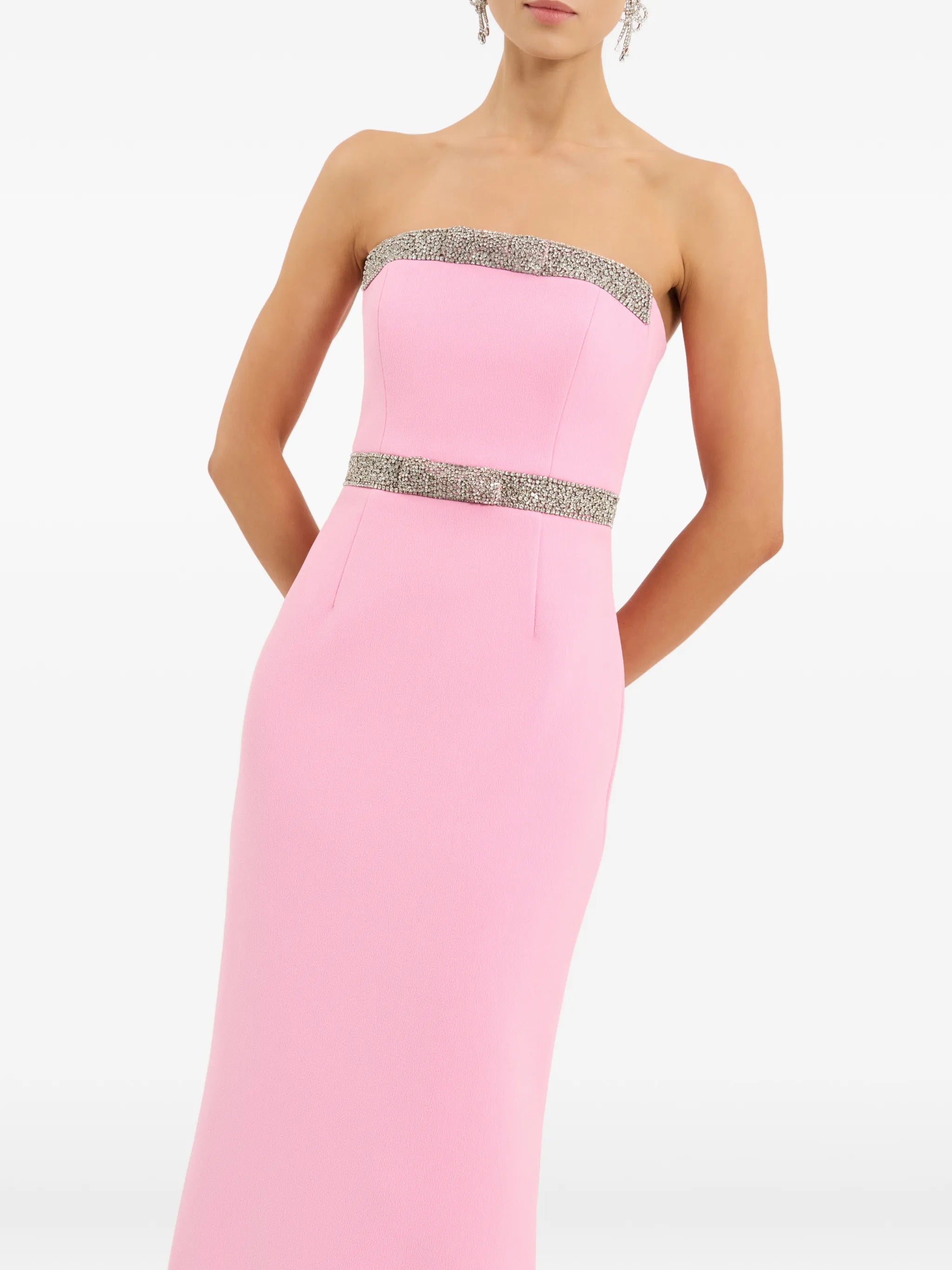 Precious strapless gown
