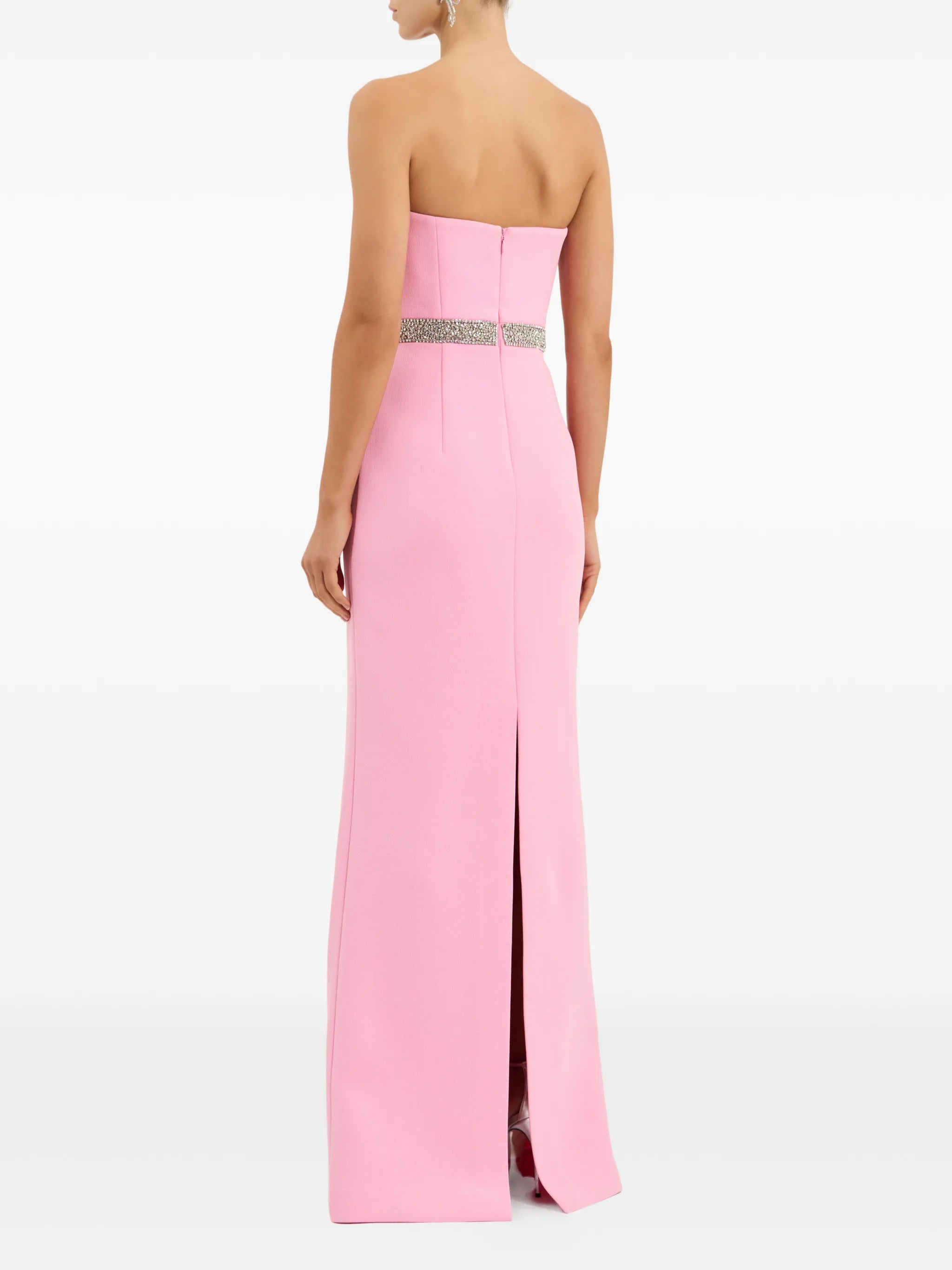 Precious strapless gown