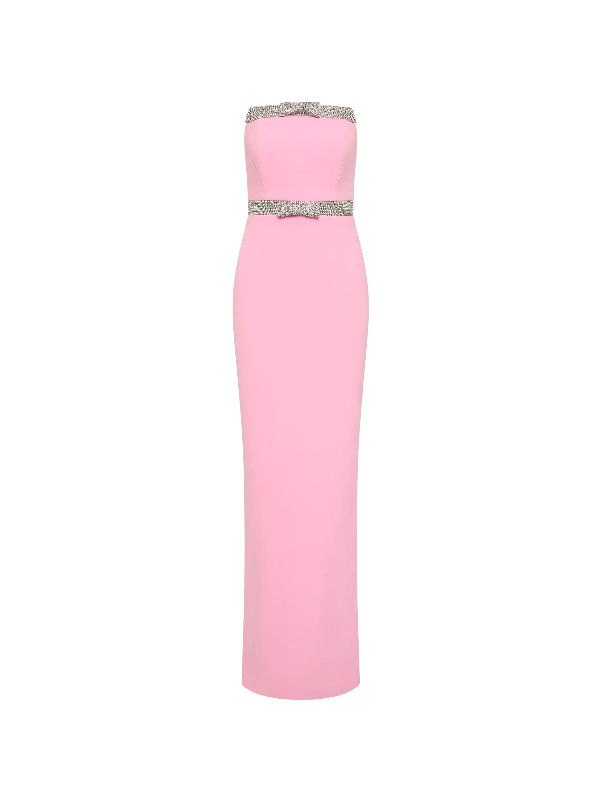 Precious strapless gown