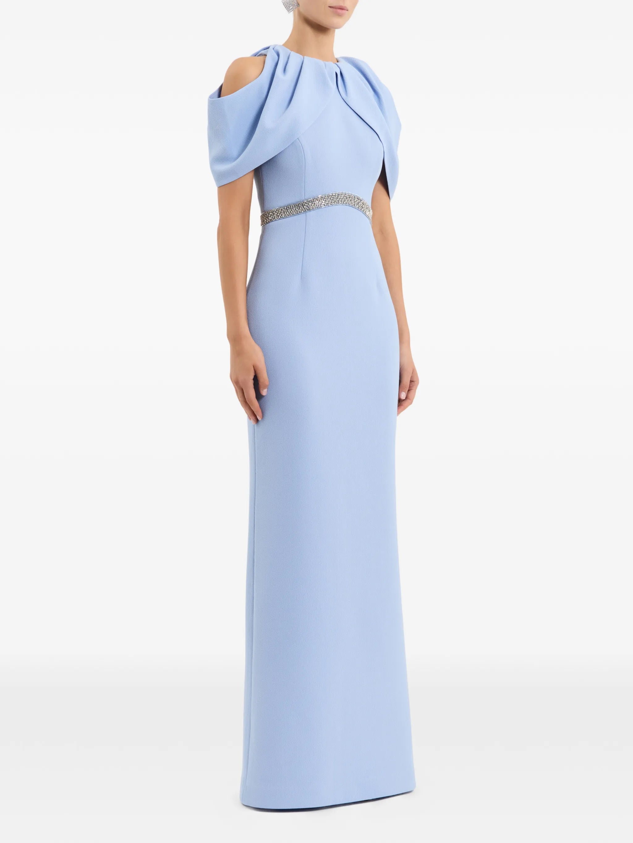 Aylin off-shoulder gown