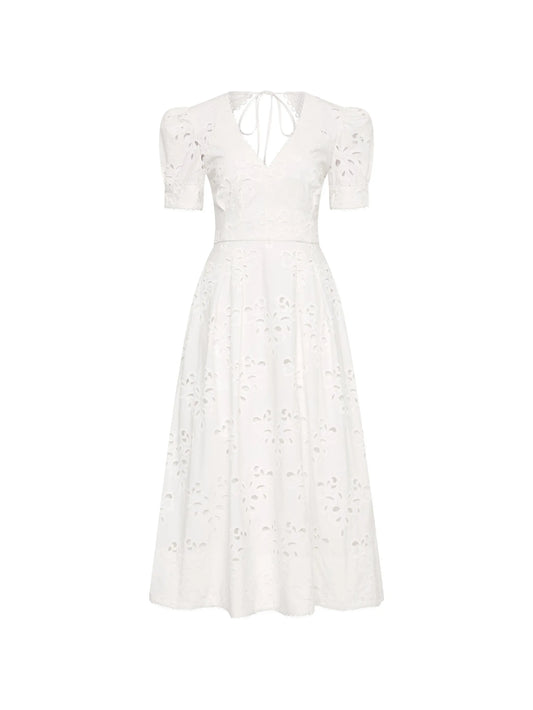 Artesan short sleeve midi dress