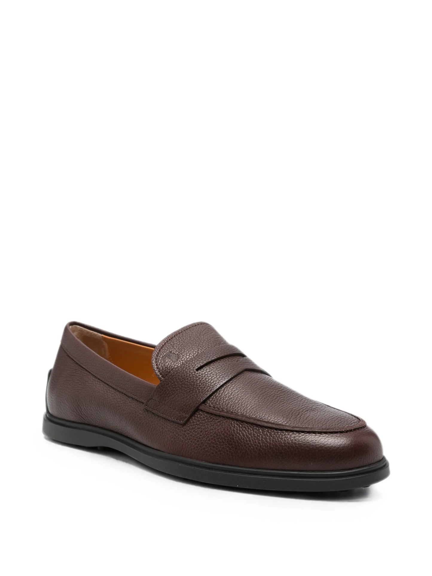 Gommino pebble-detail leather loafers